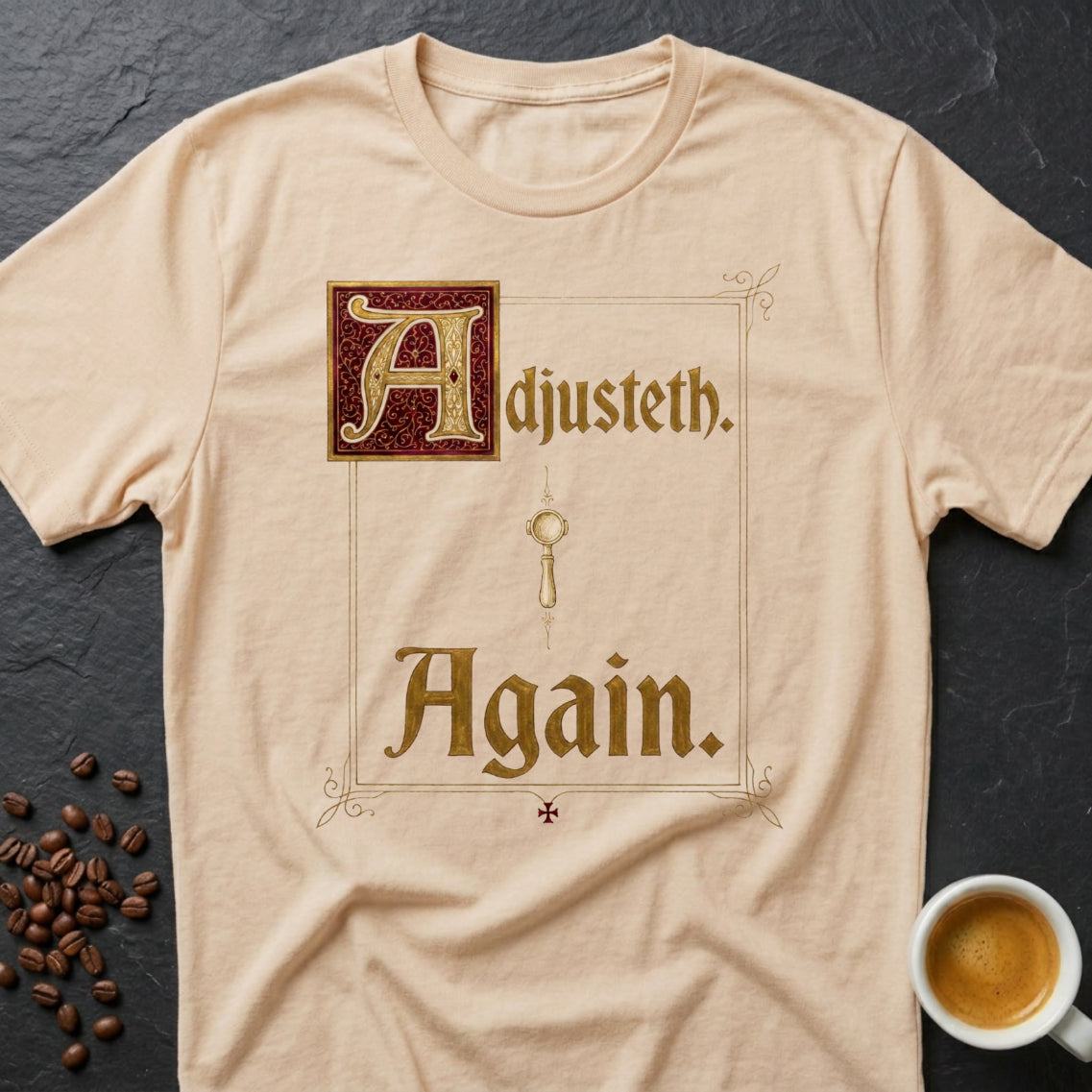 Adjusteth Again T-Shirt