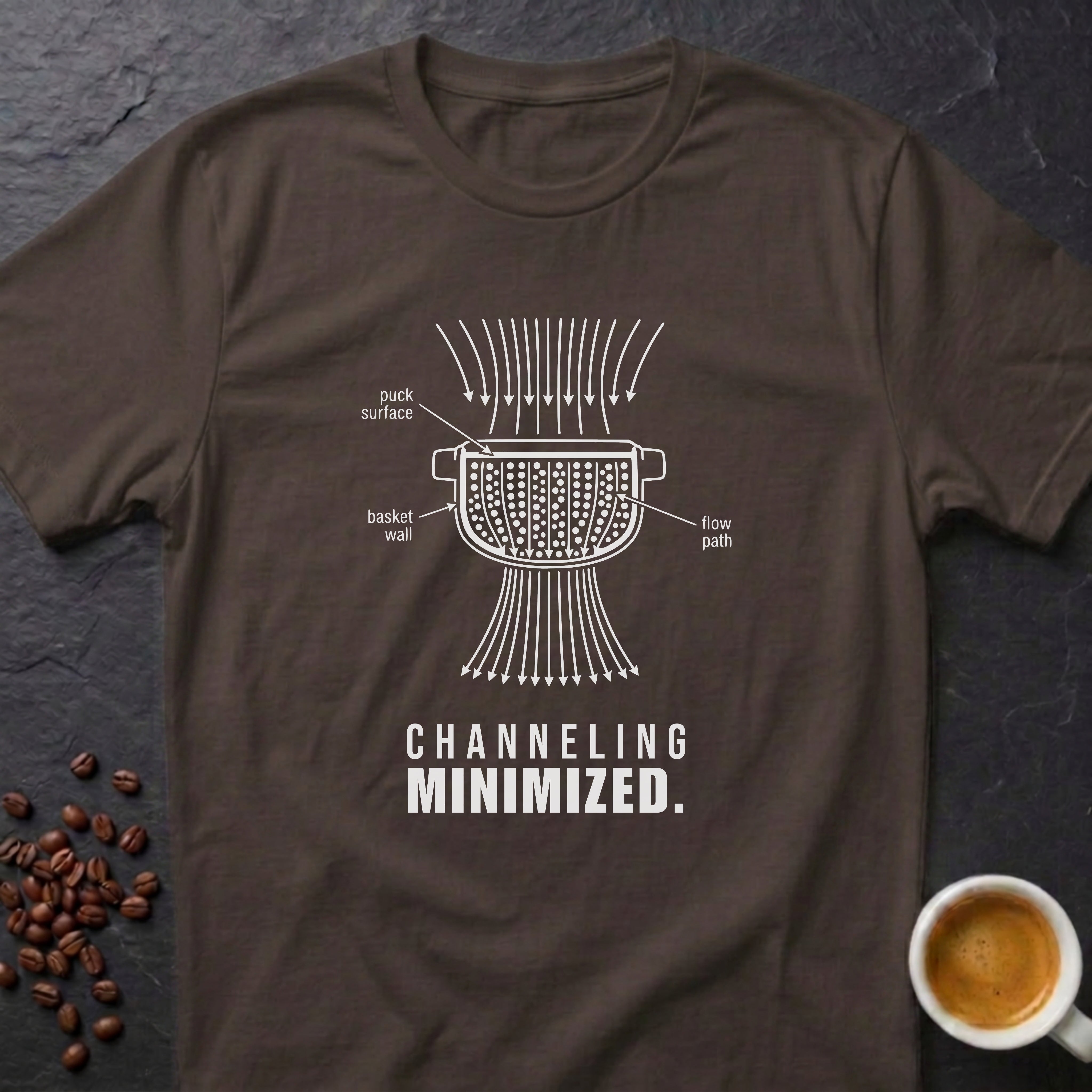 Channeling Minimized T-Shirt