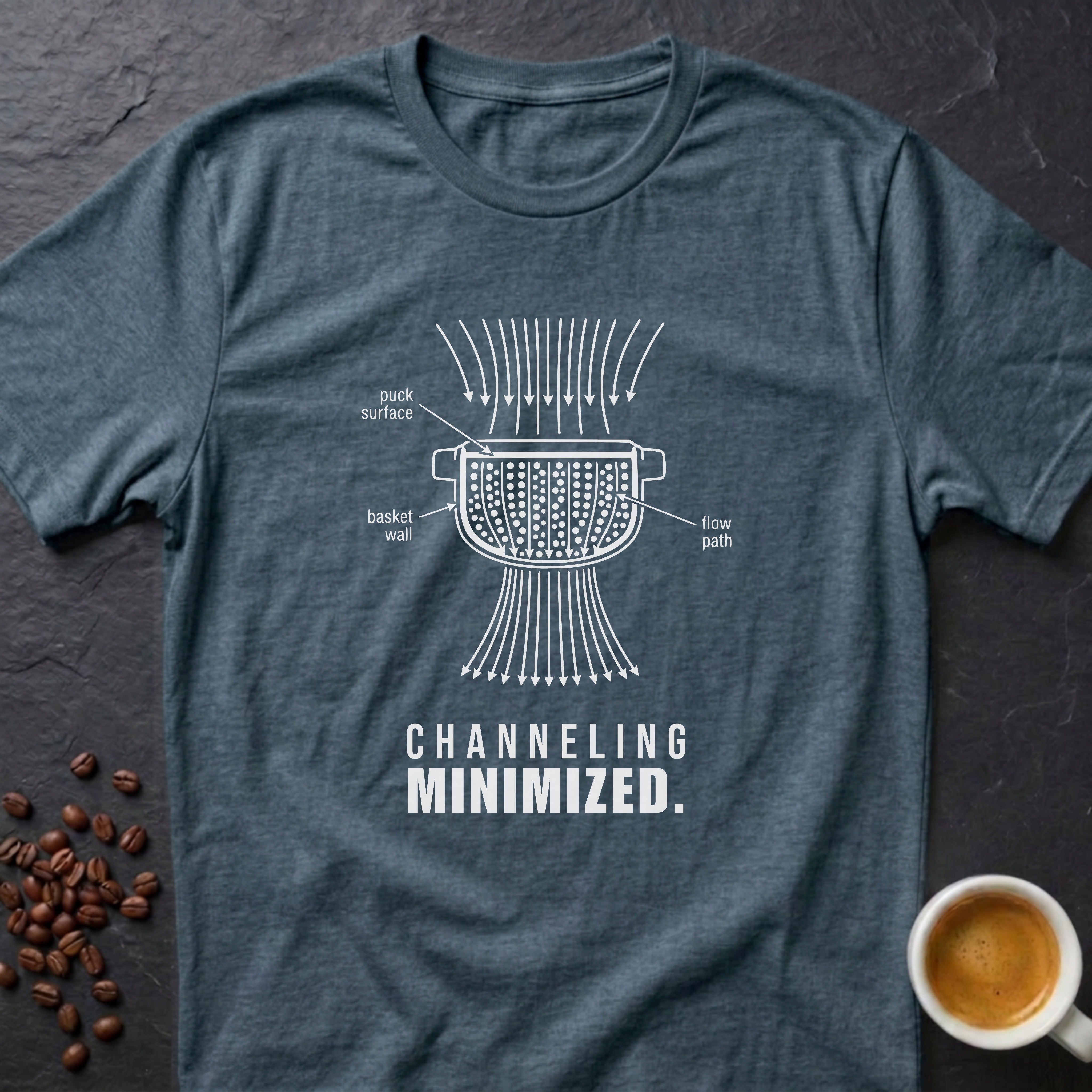 Channeling Minimized T-Shirt
