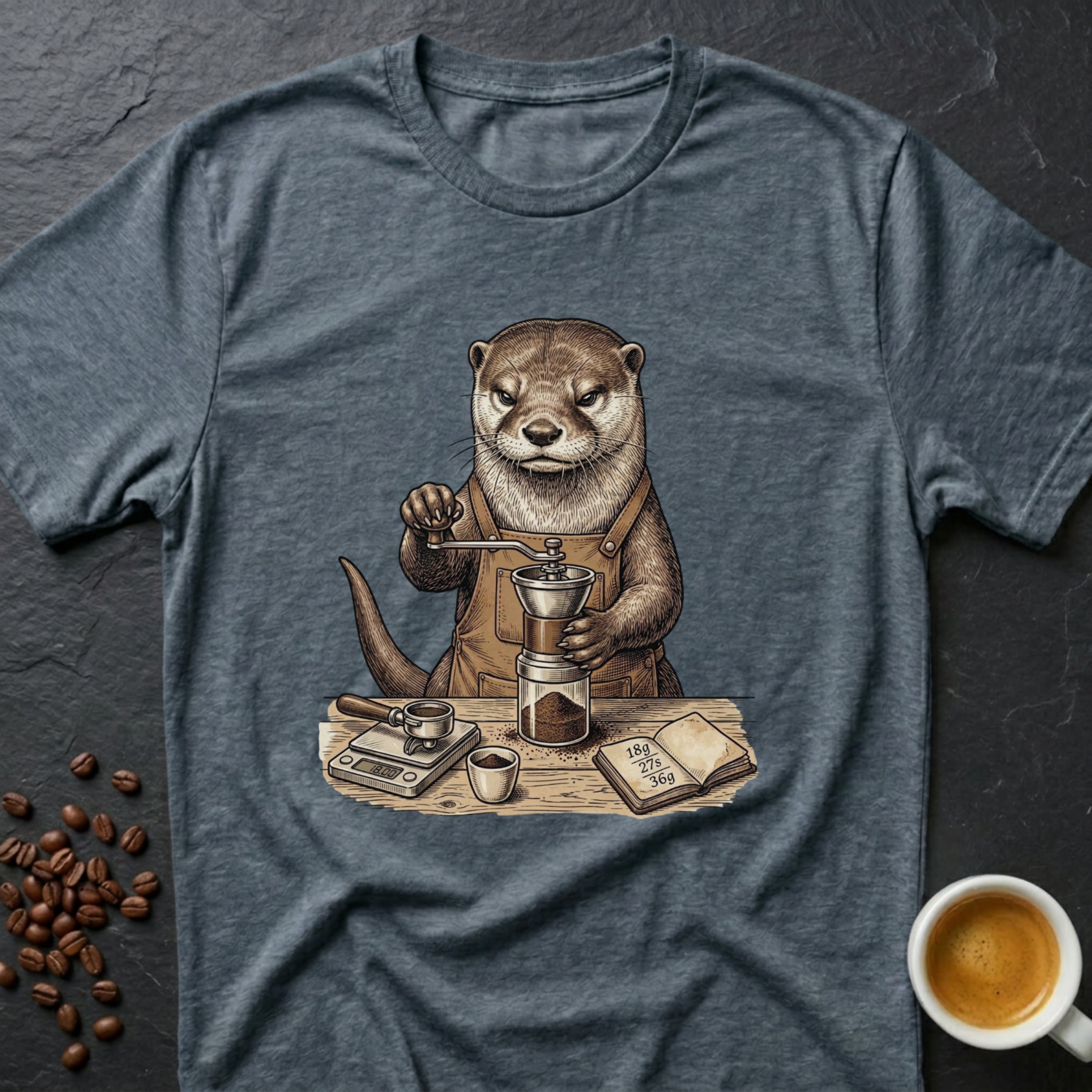 Grinding Otter T-Shirt
