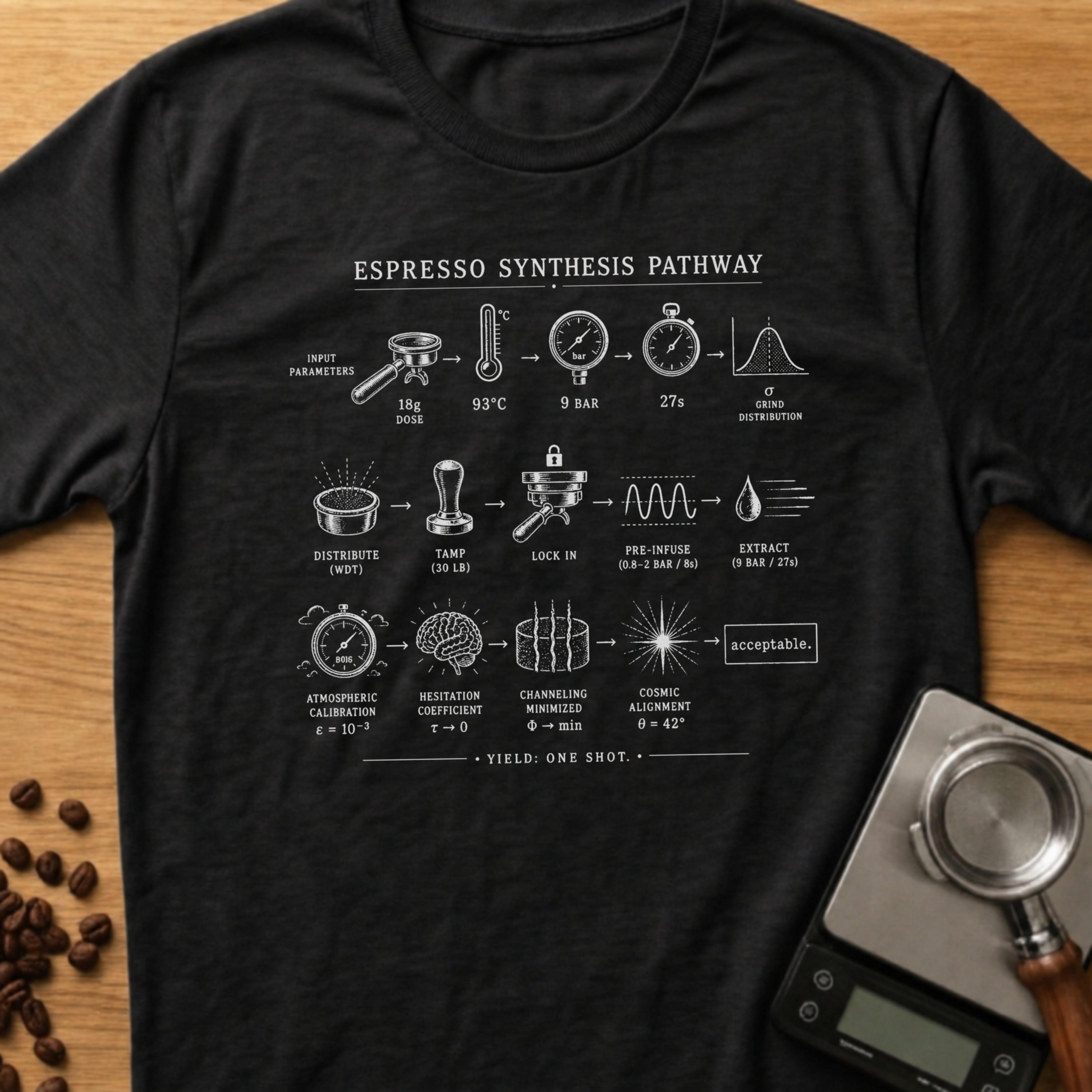 Espresso Synthesis Pathway T-Shirt