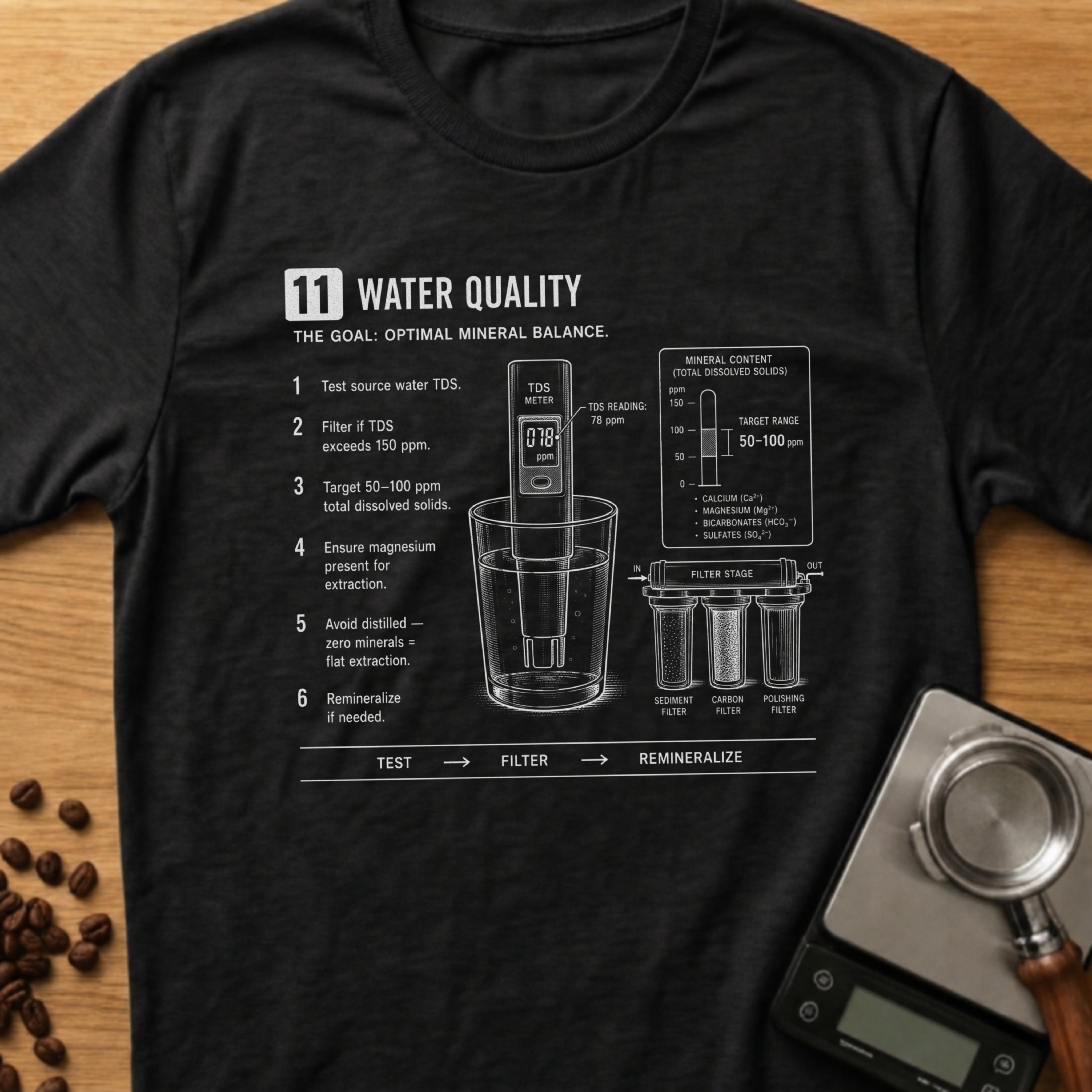 Step 11 - Water Quality T-Shirt