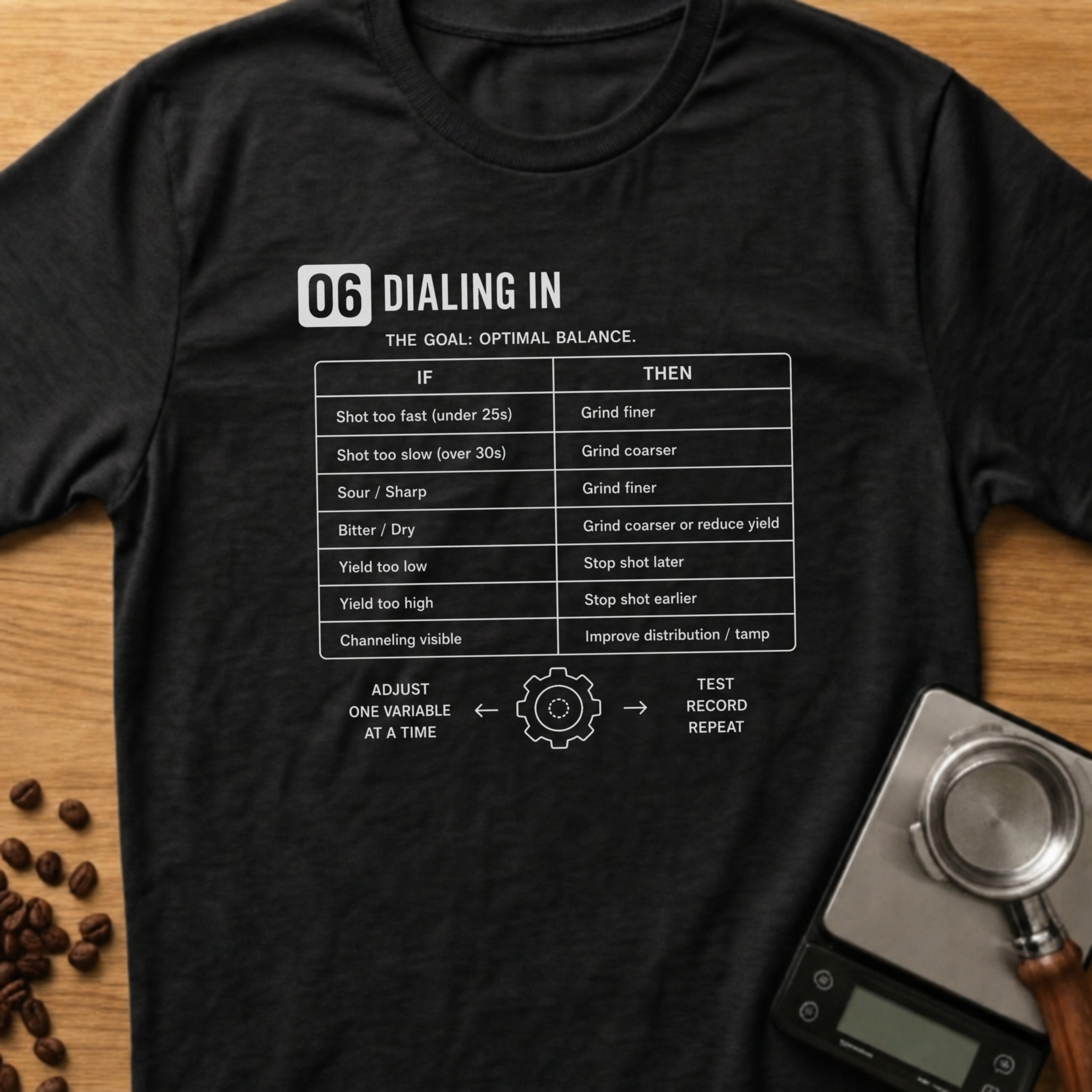 Step 06 - Dialing In T-Shirt