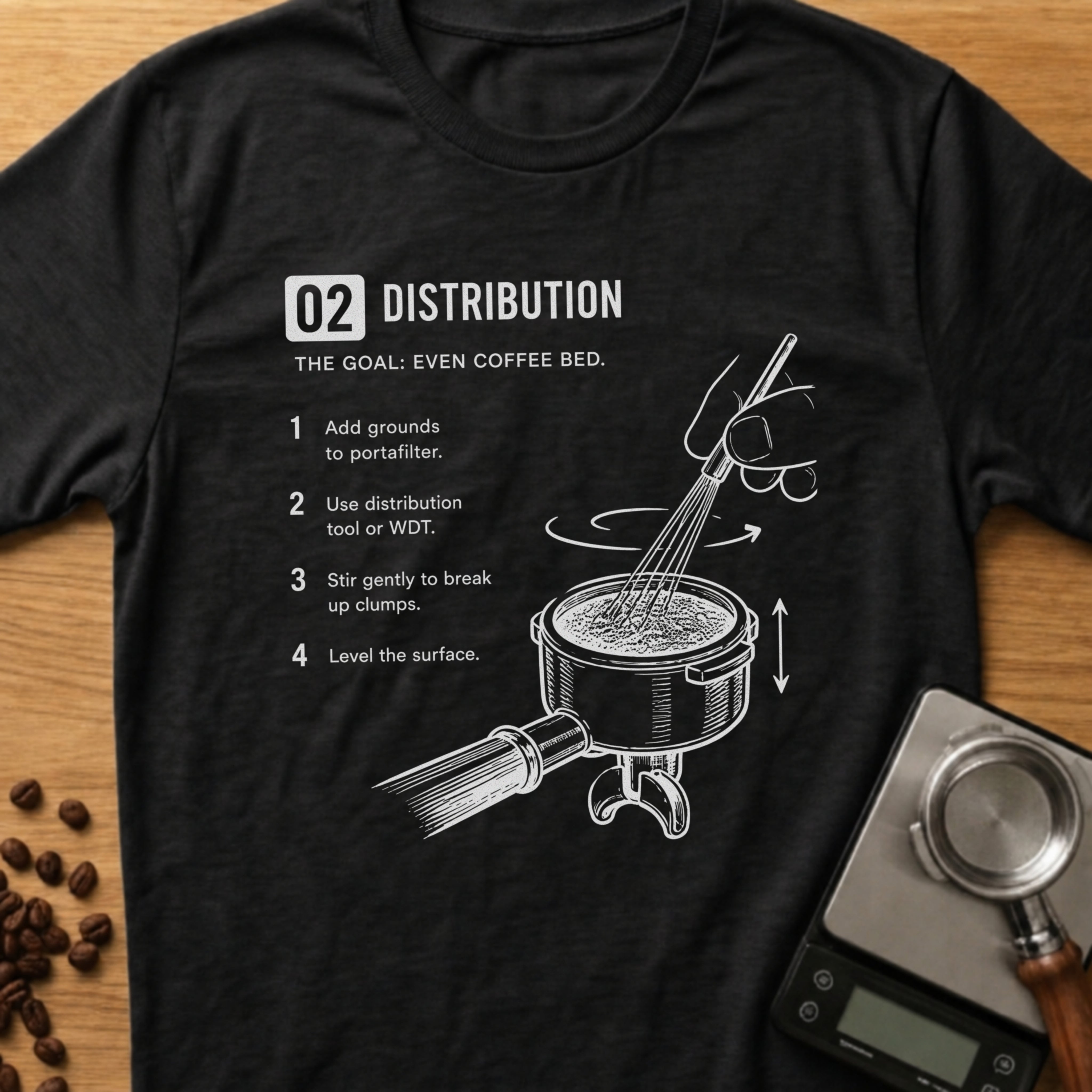 Step 02 - Distribution T-Shirt