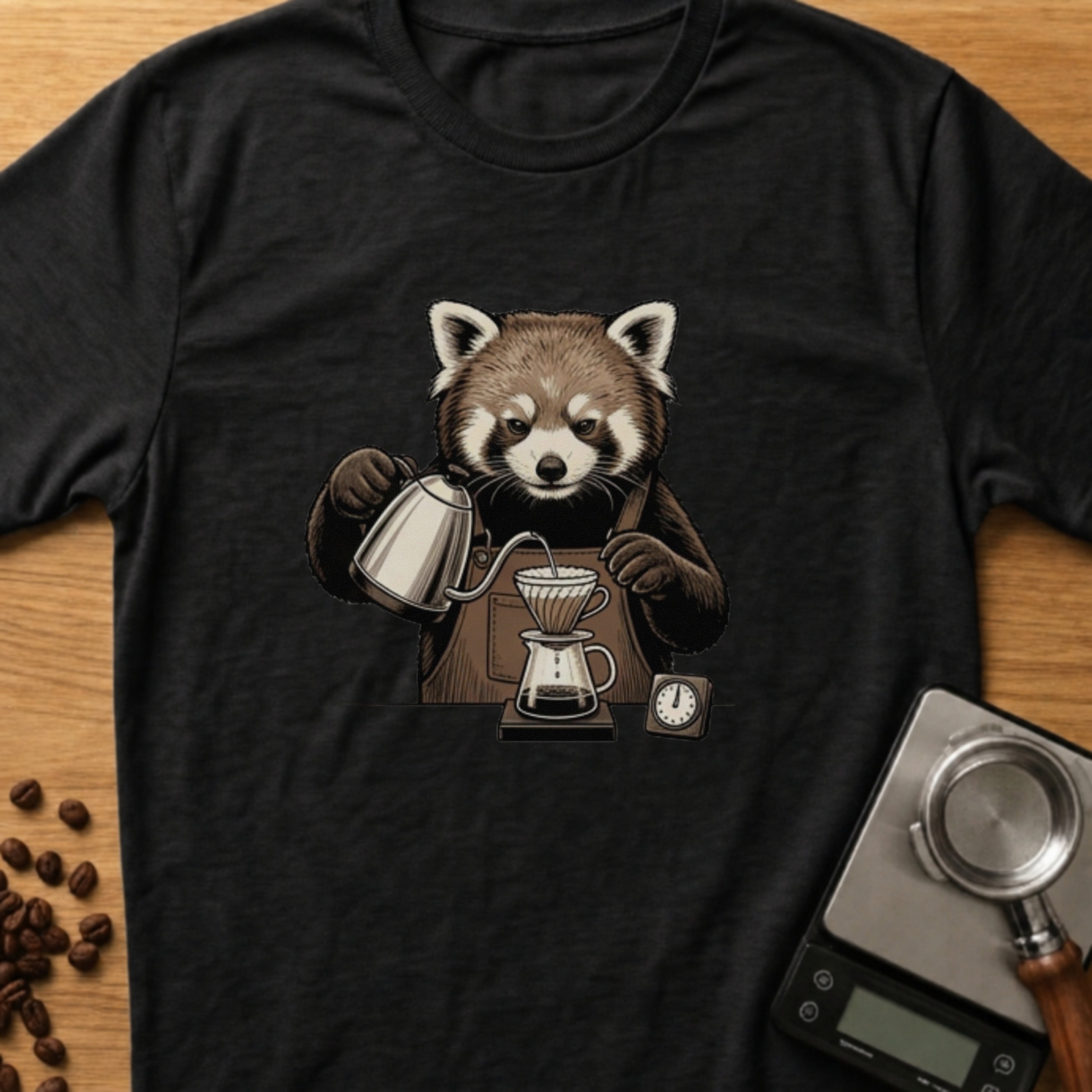 Pour Over Panda T-Shirt