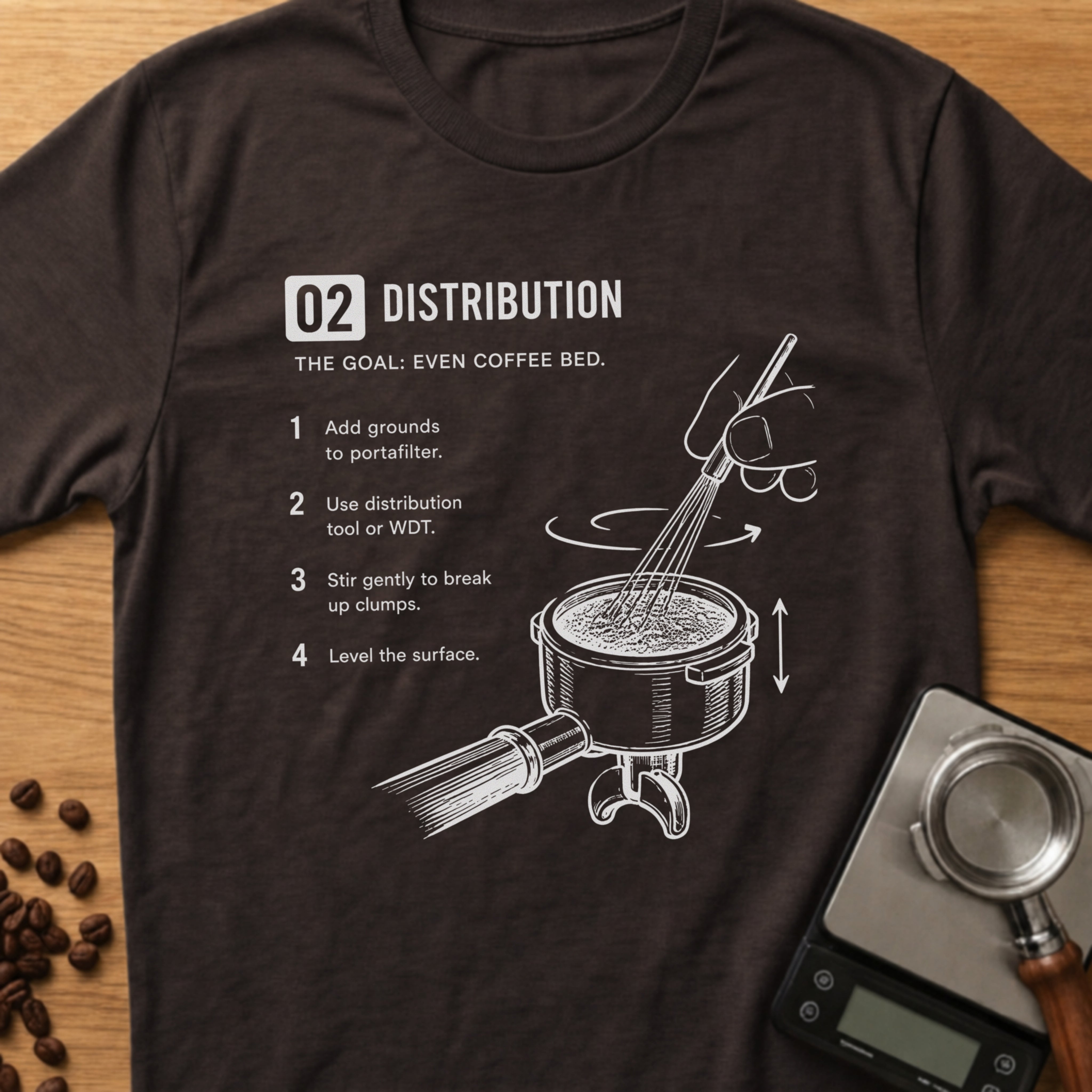 Step 02 - Distribution T-Shirt