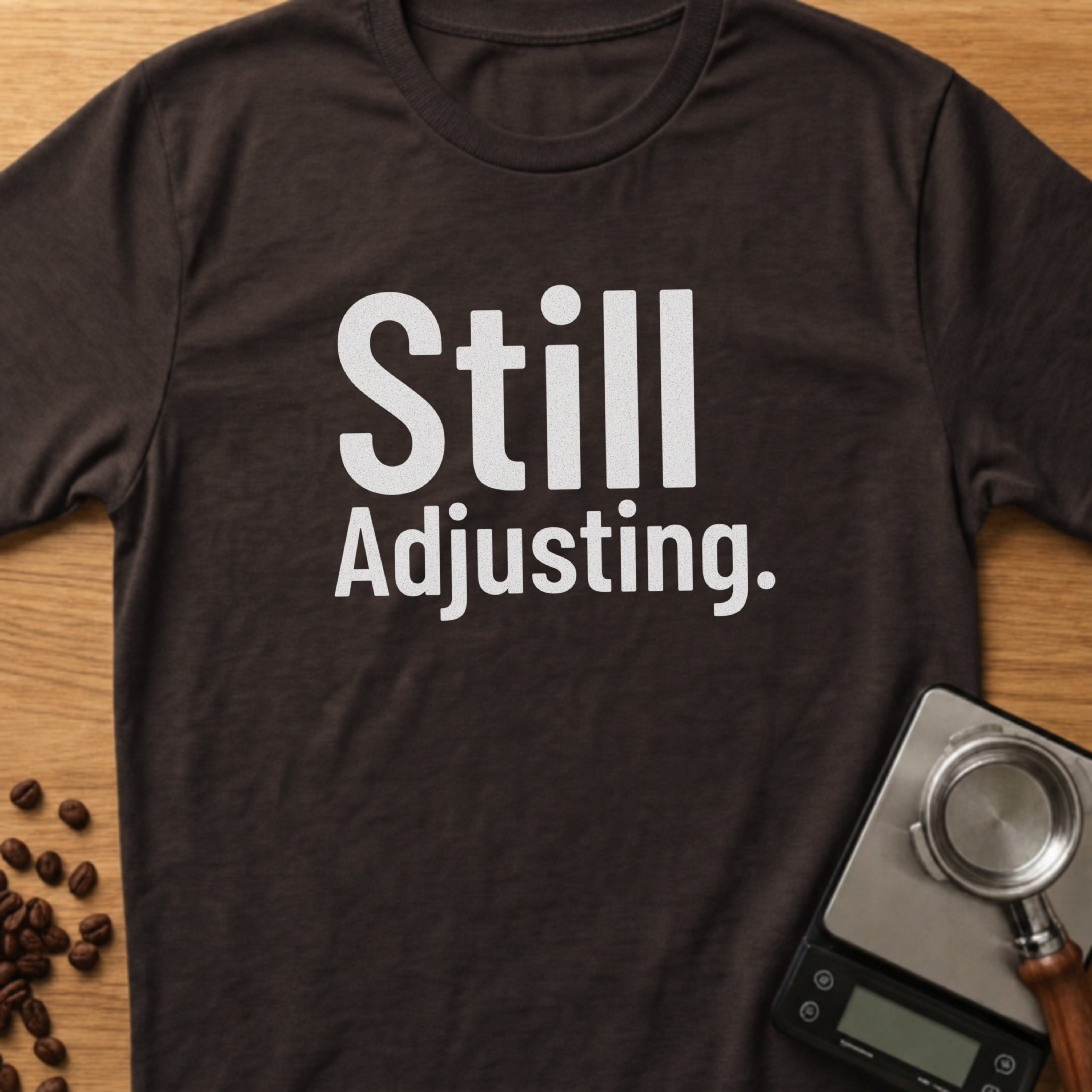 Still Adjusting T-Shirt