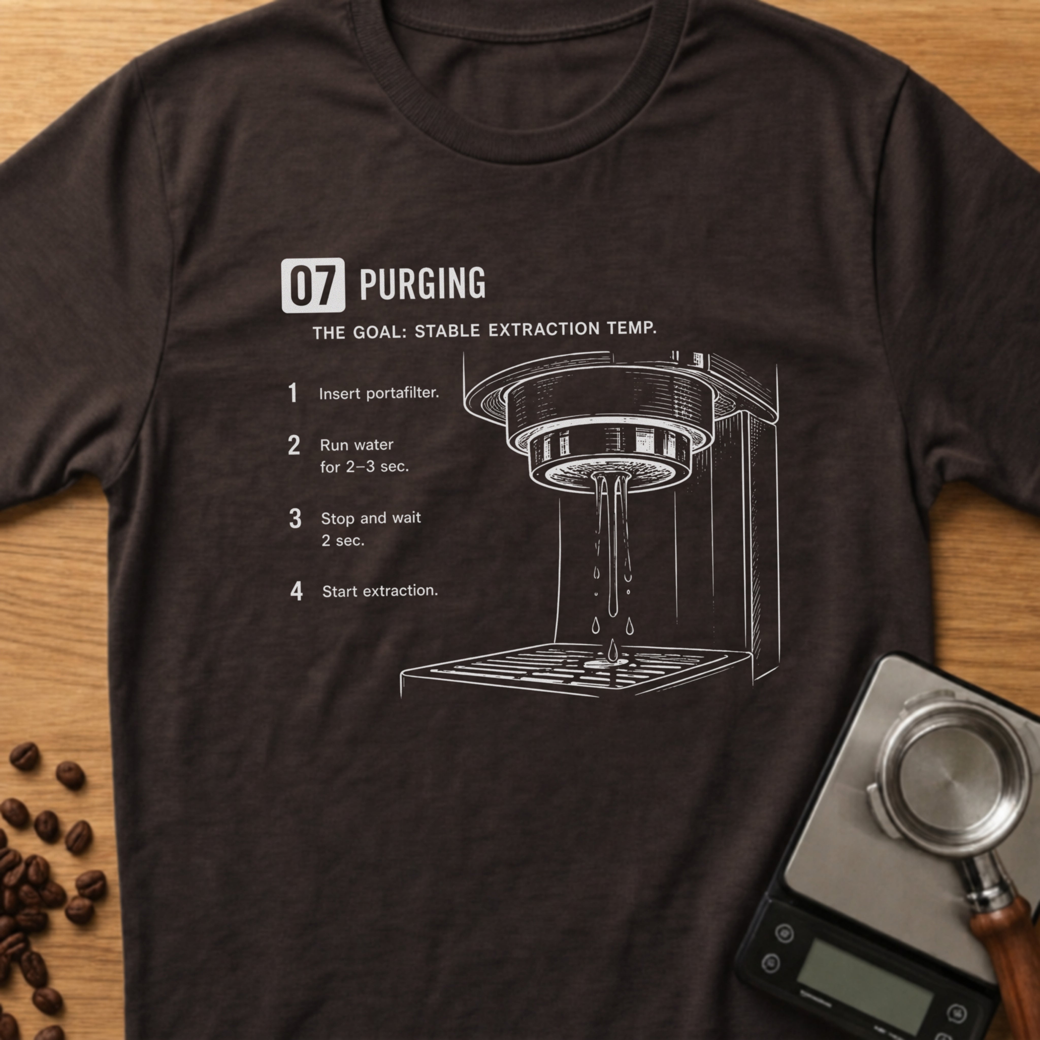 Step 07 - Purging T-Shirt