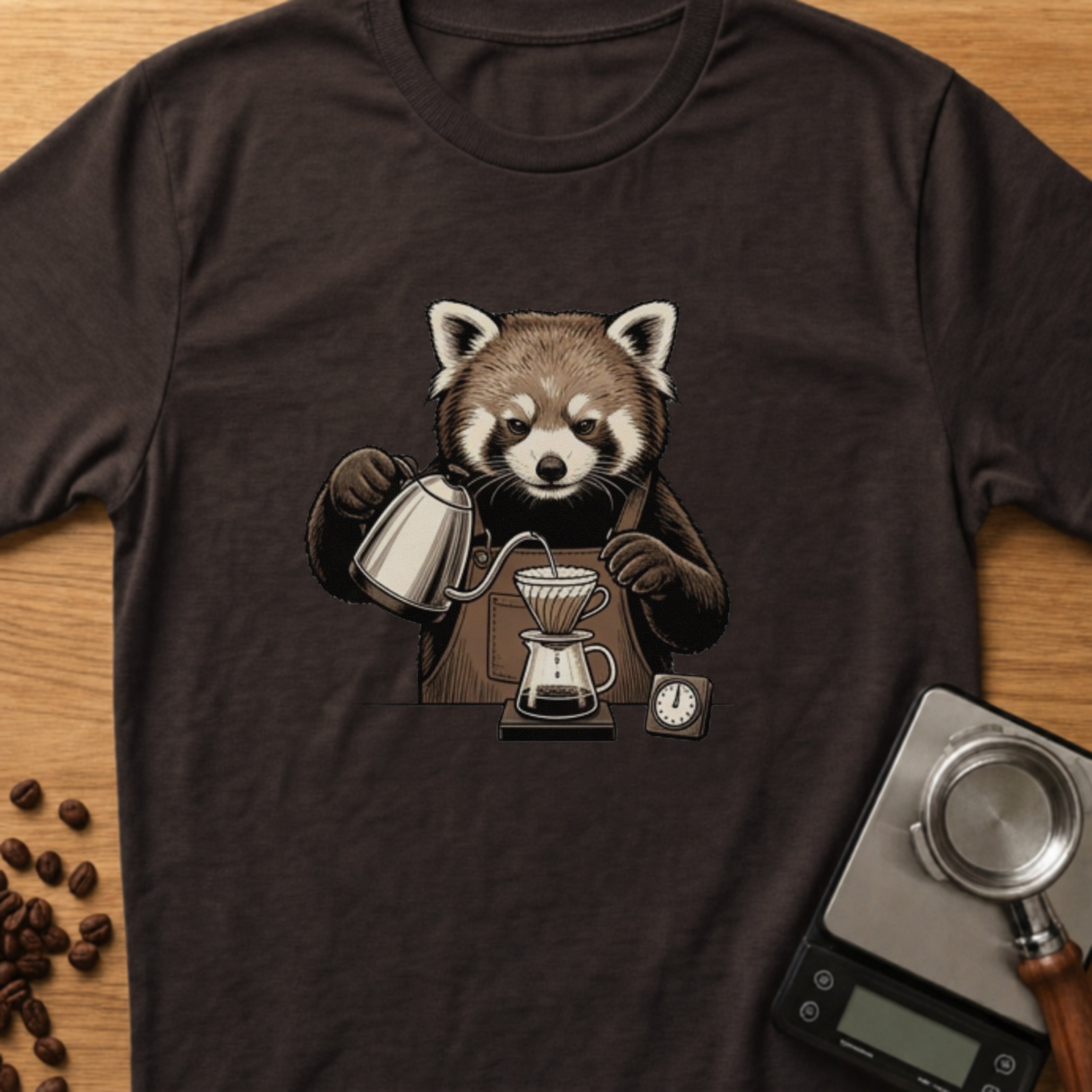 Pour Over Panda T-Shirt