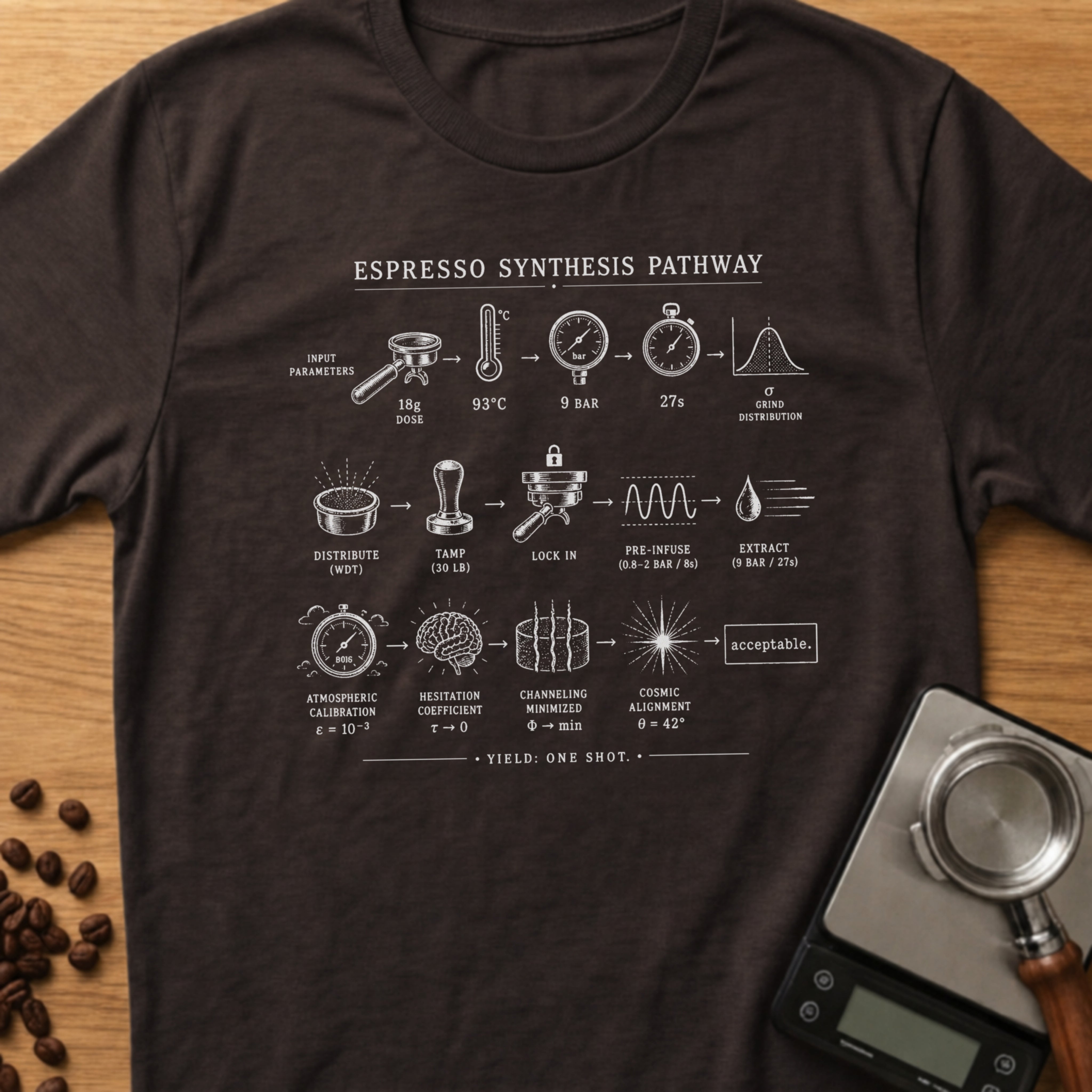 Espresso Synthesis Pathway T-Shirt