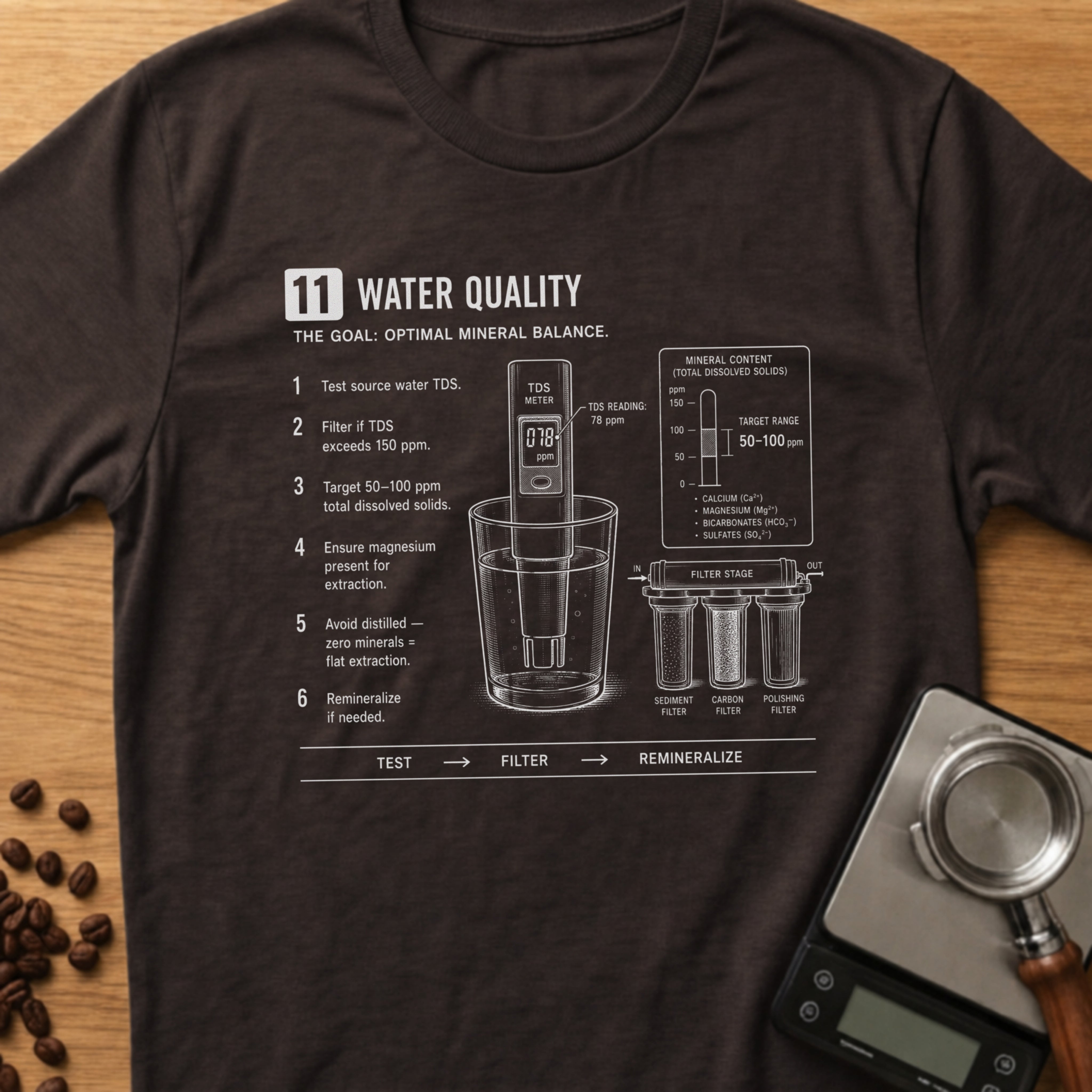 Step 11 - Water Quality T-Shirt
