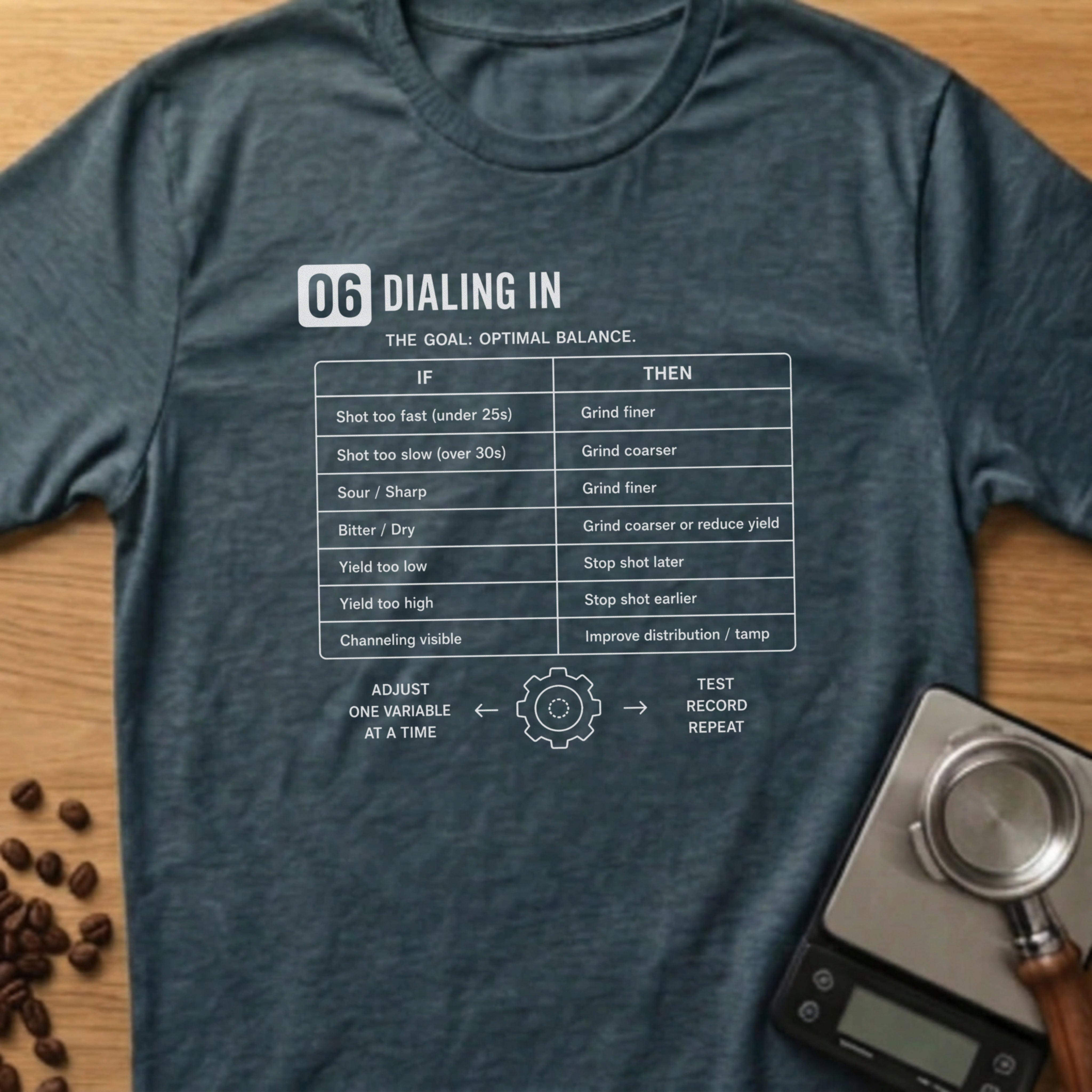 Step 06 - Dialing In T-Shirt
