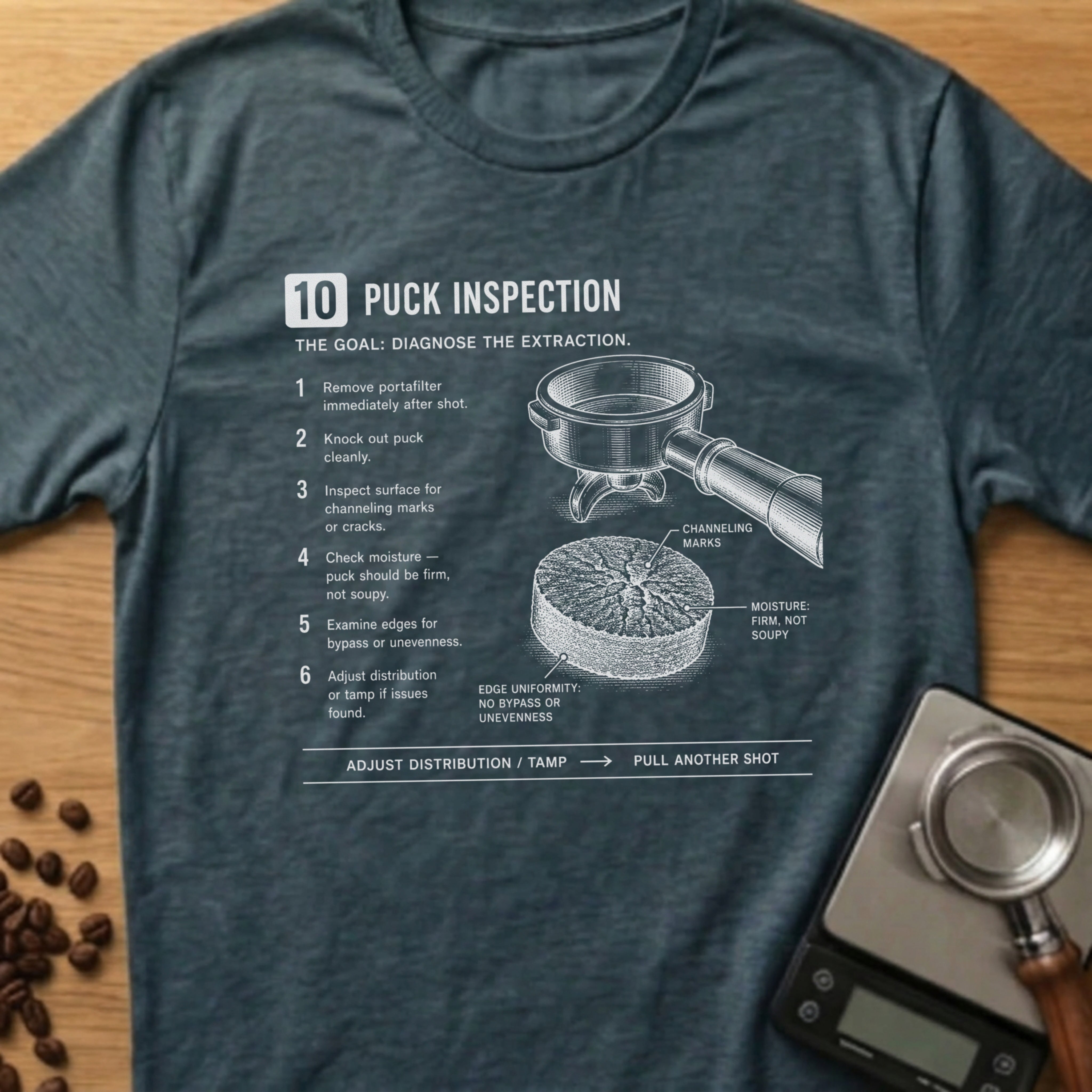 Step 10 - Puck Inspection T-Shirt
