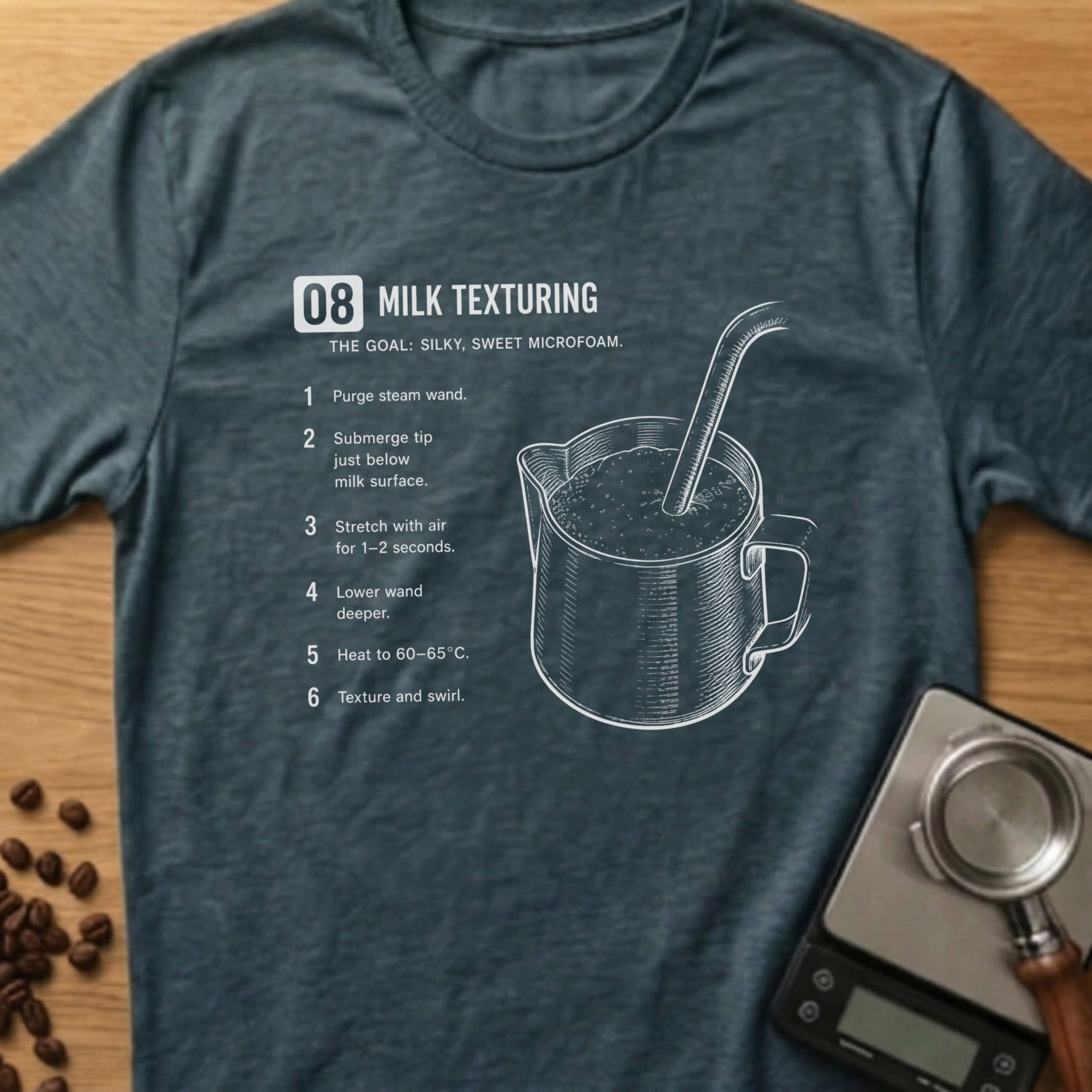 Step 08 - Milk Texturing T-Shirt