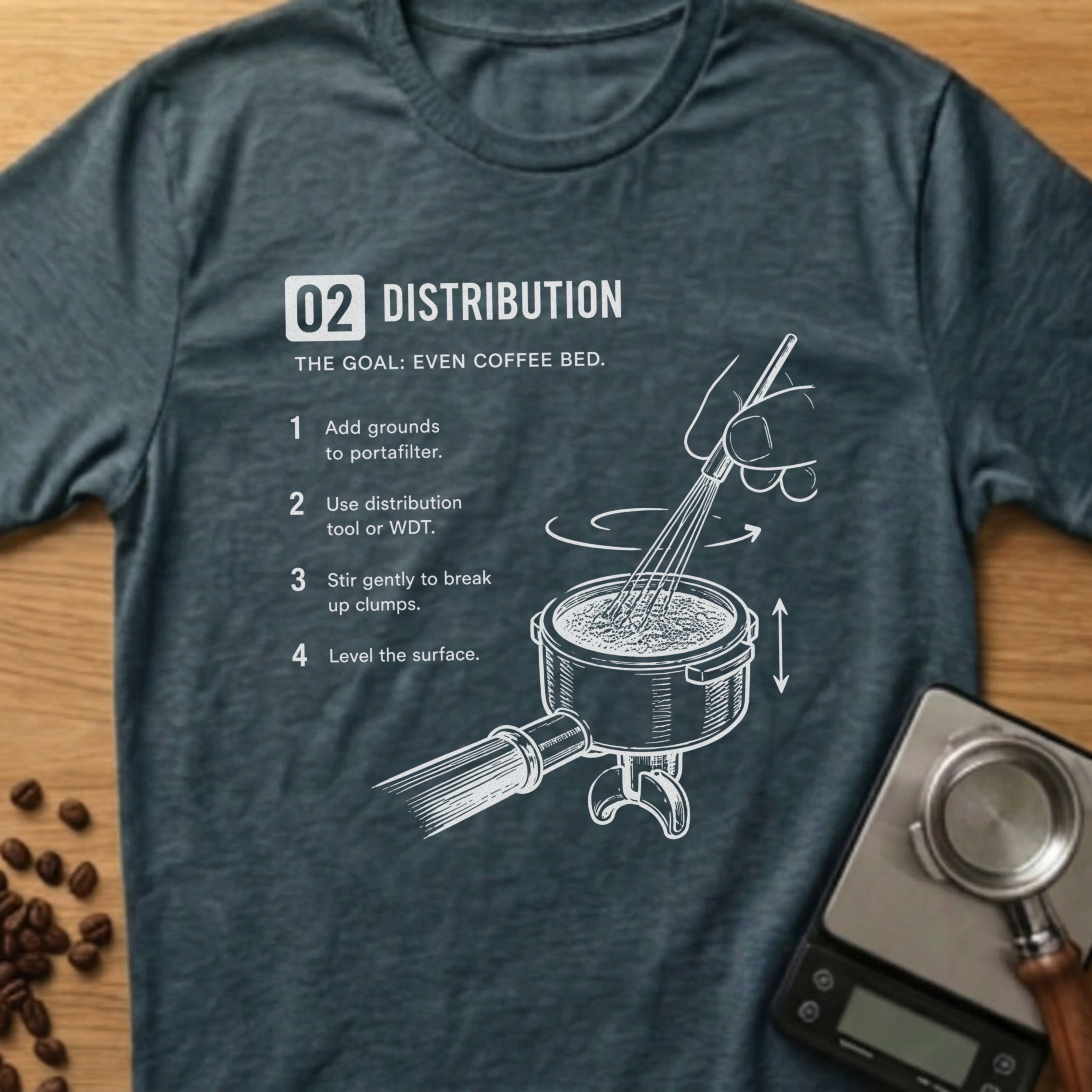 Step 02 - Distribution T-Shirt