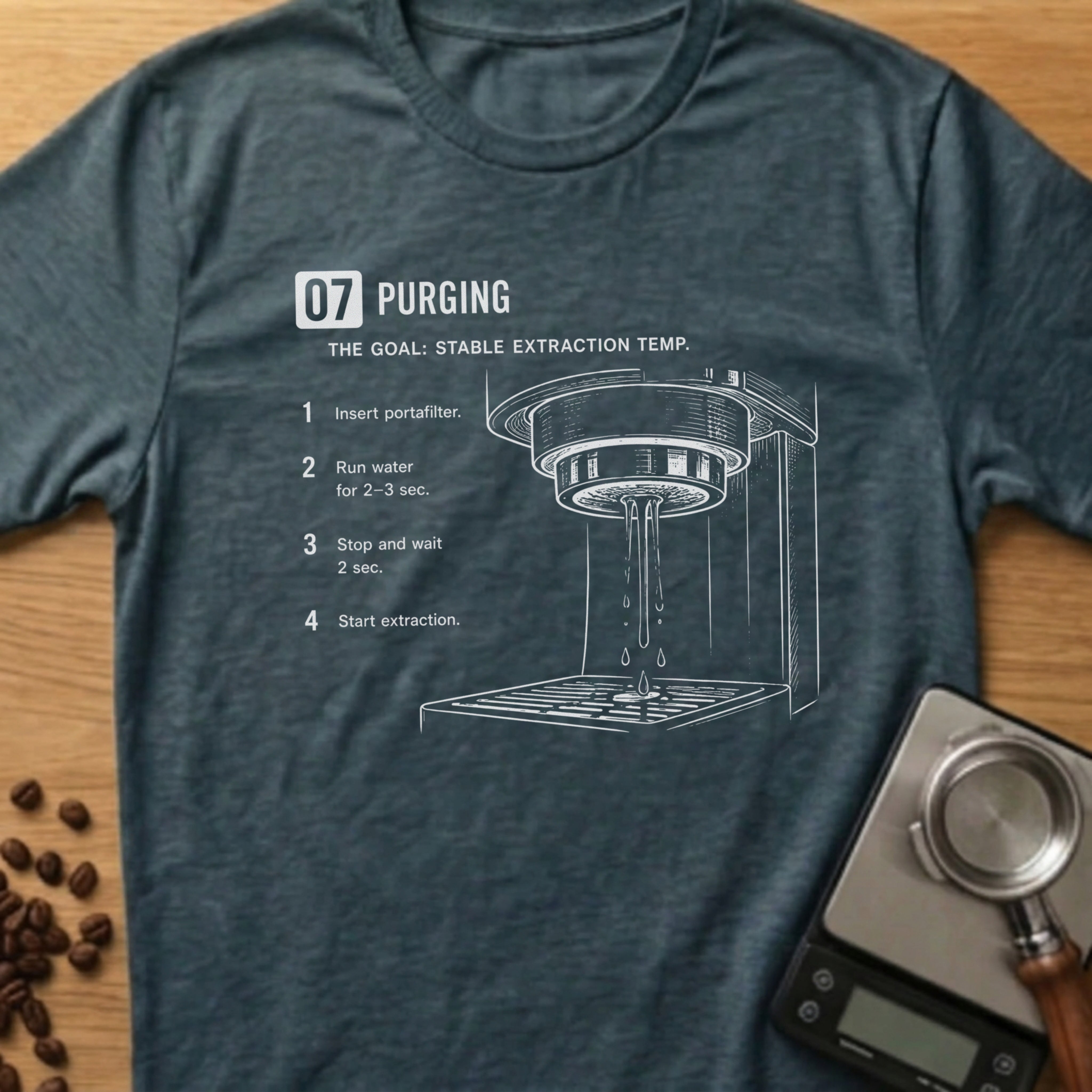 Step 07 - Purging T-Shirt