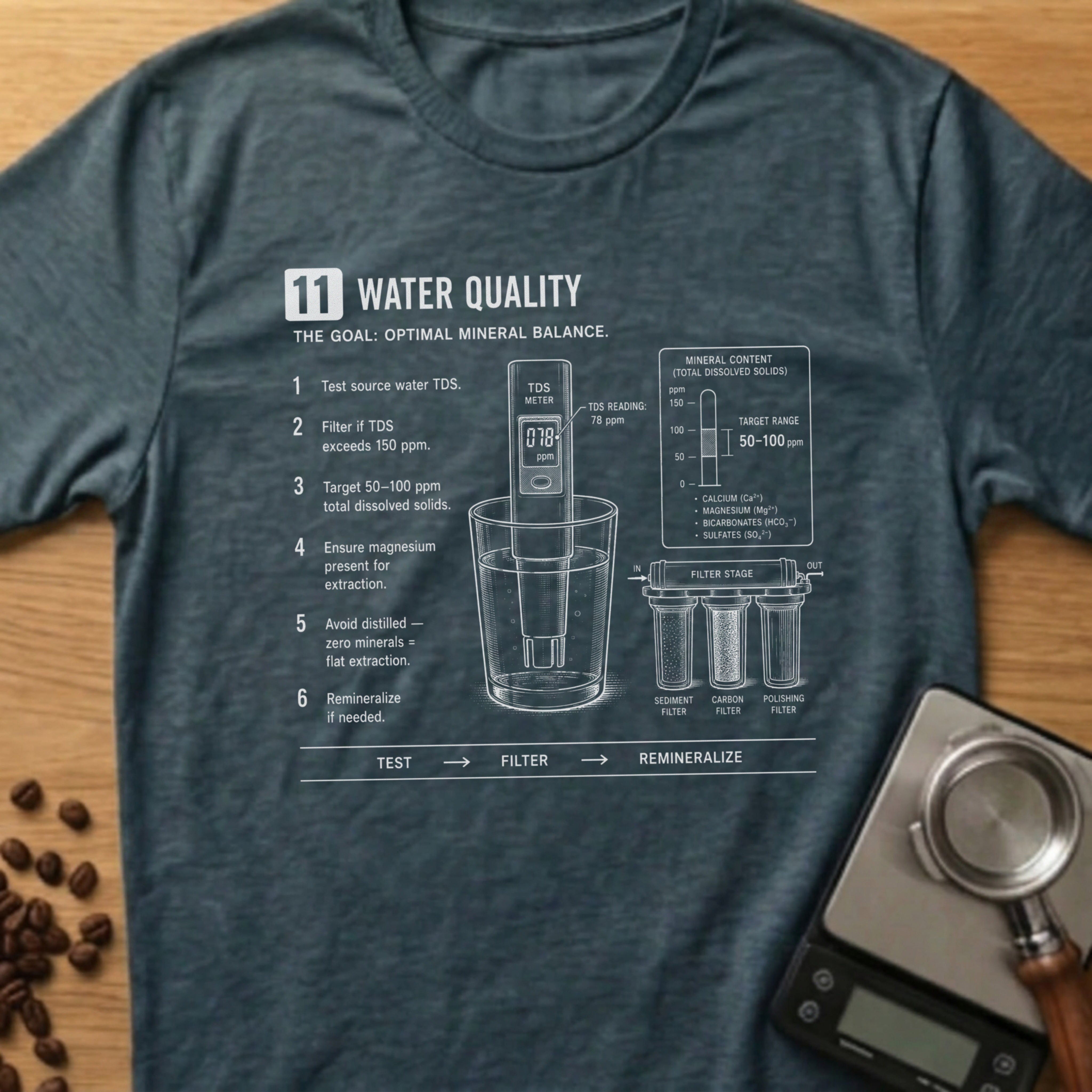 Step 11 - Water Quality T-Shirt
