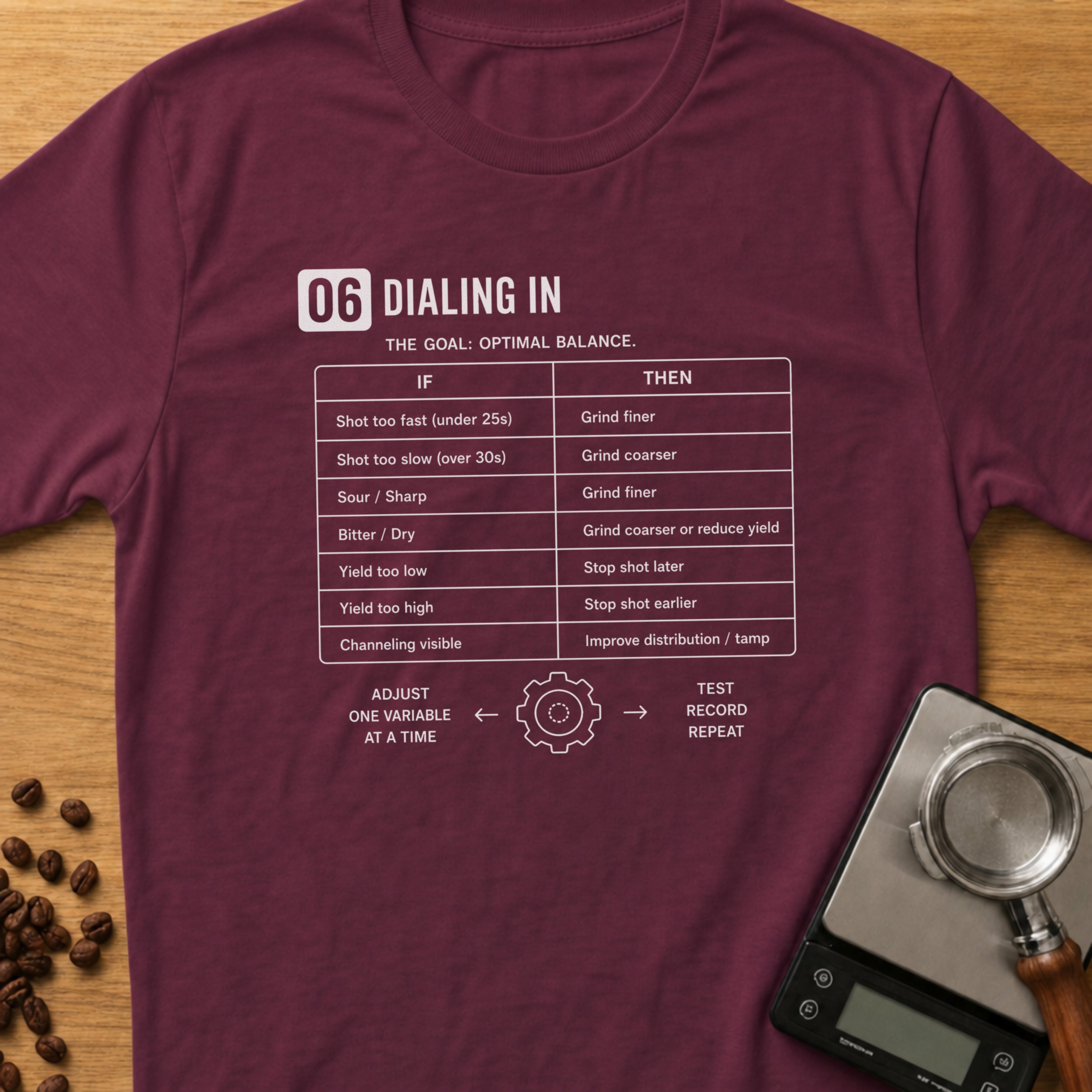 Step 06 - Dialing In T-Shirt