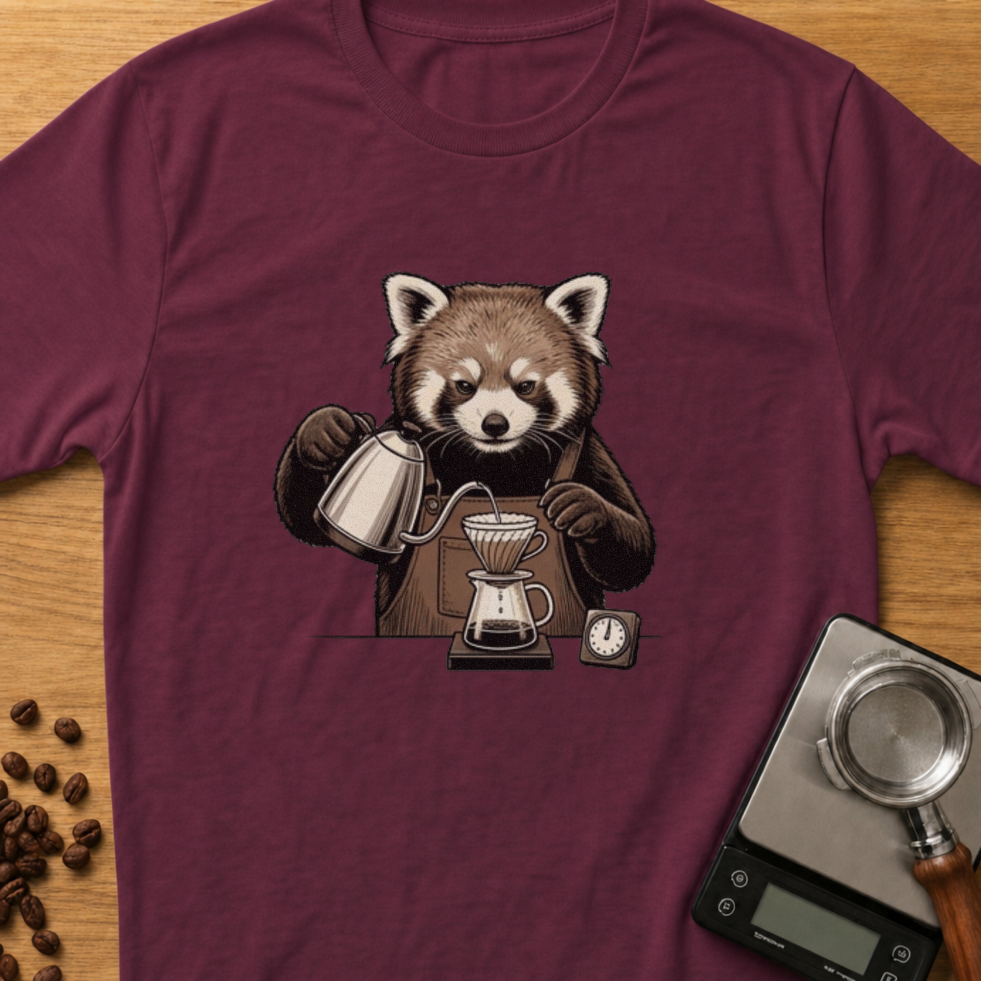Pour Over Panda T-Shirt