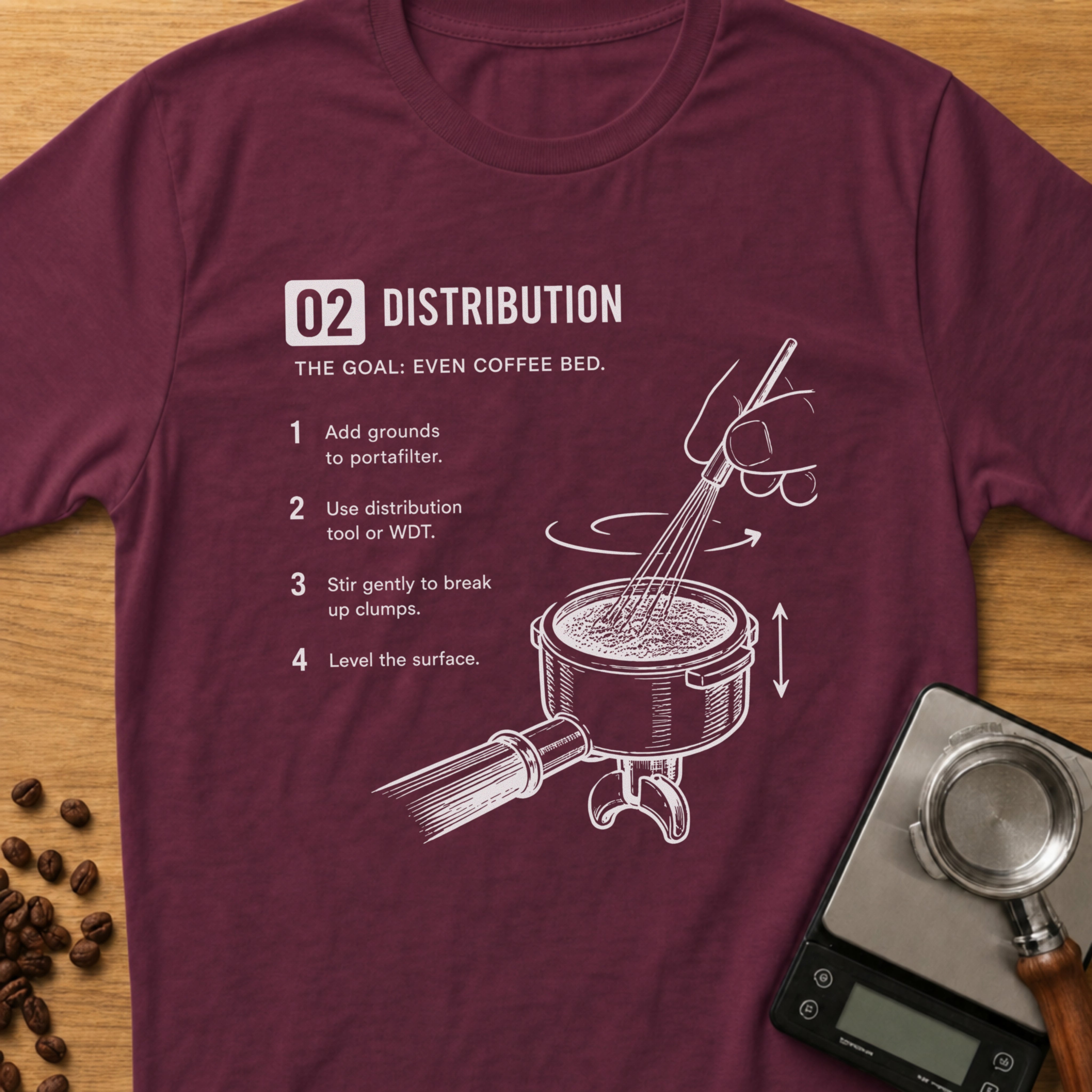 Step 02 - Distribution T-Shirt
