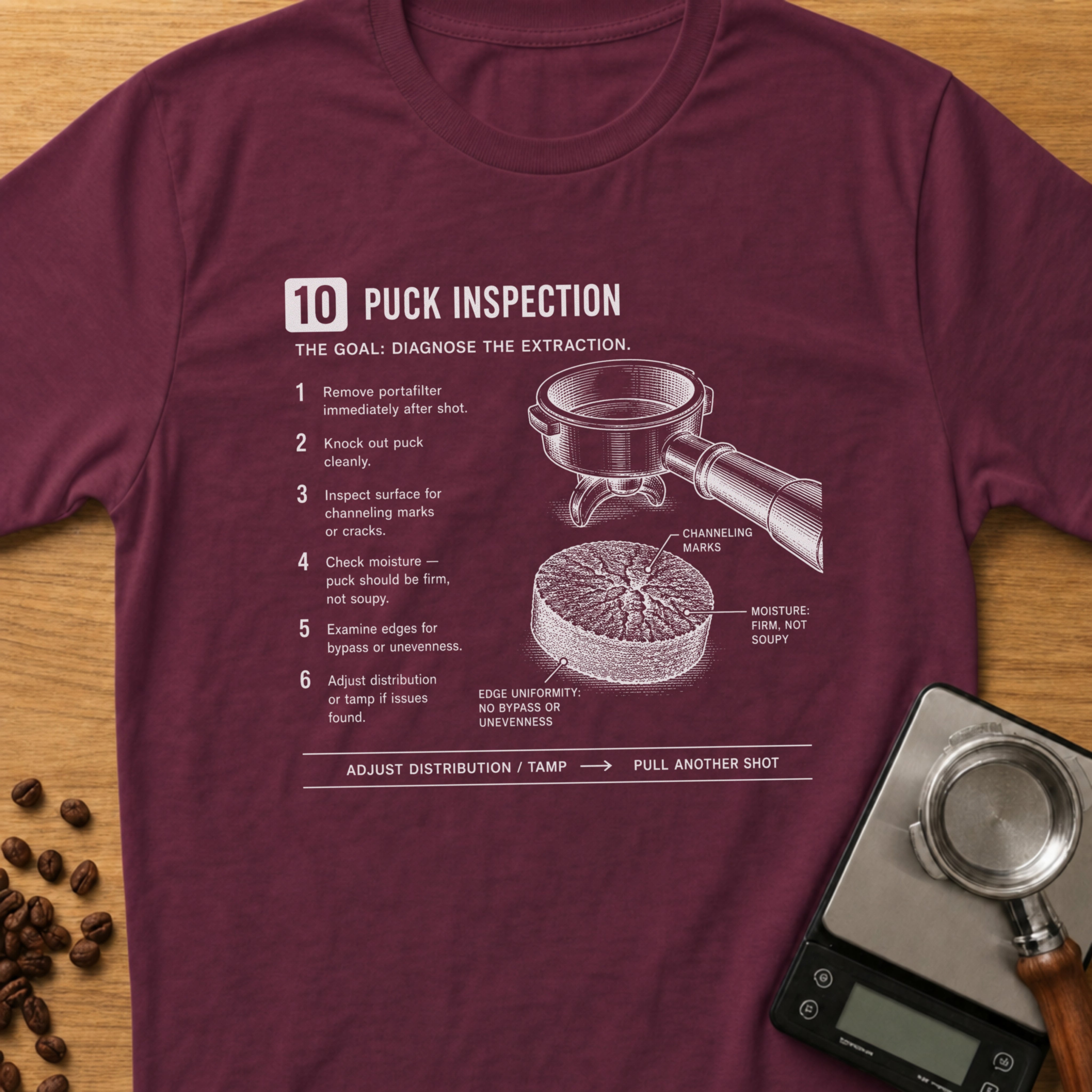 Step 10 - Puck Inspection T-Shirt