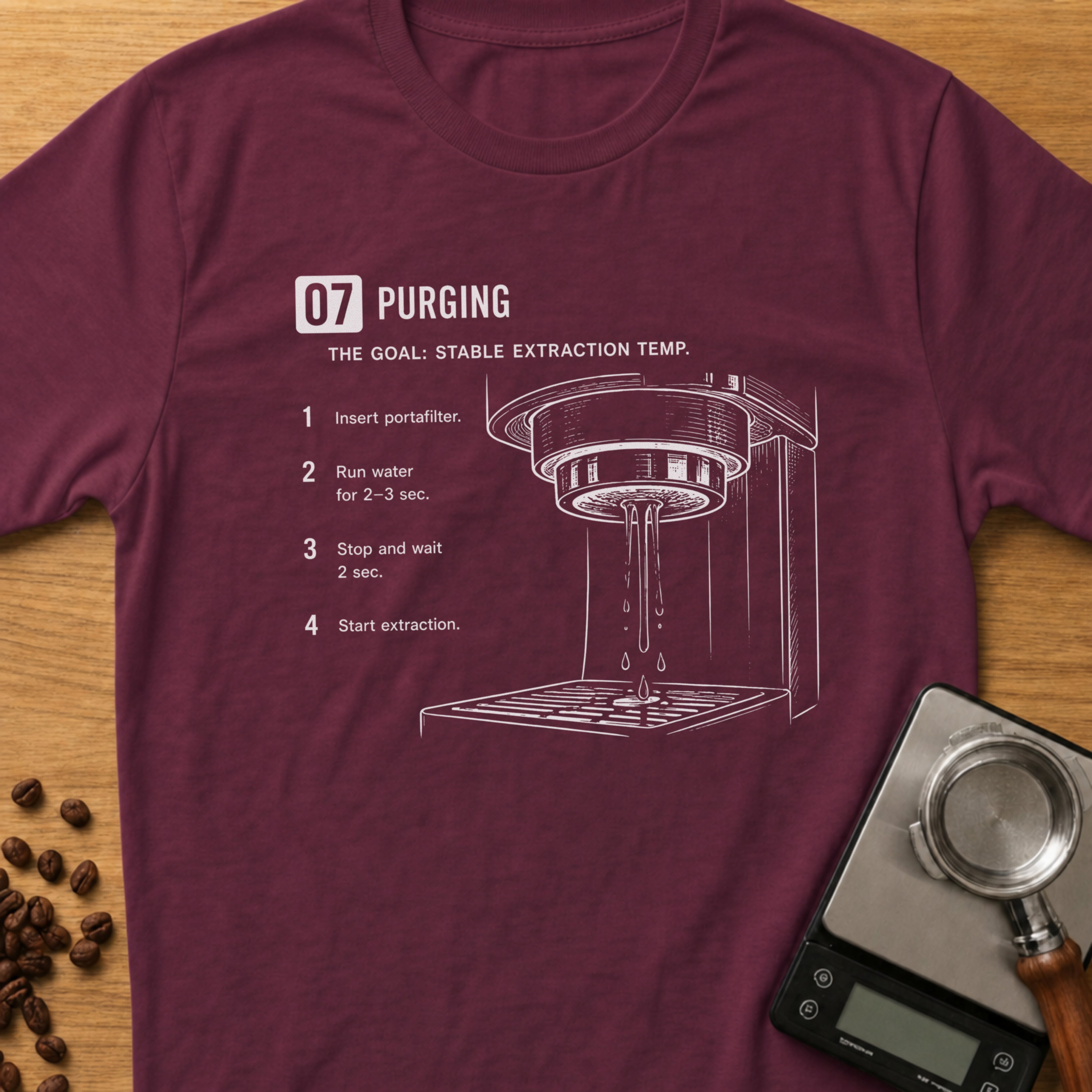 Step 07 - Purging T-Shirt