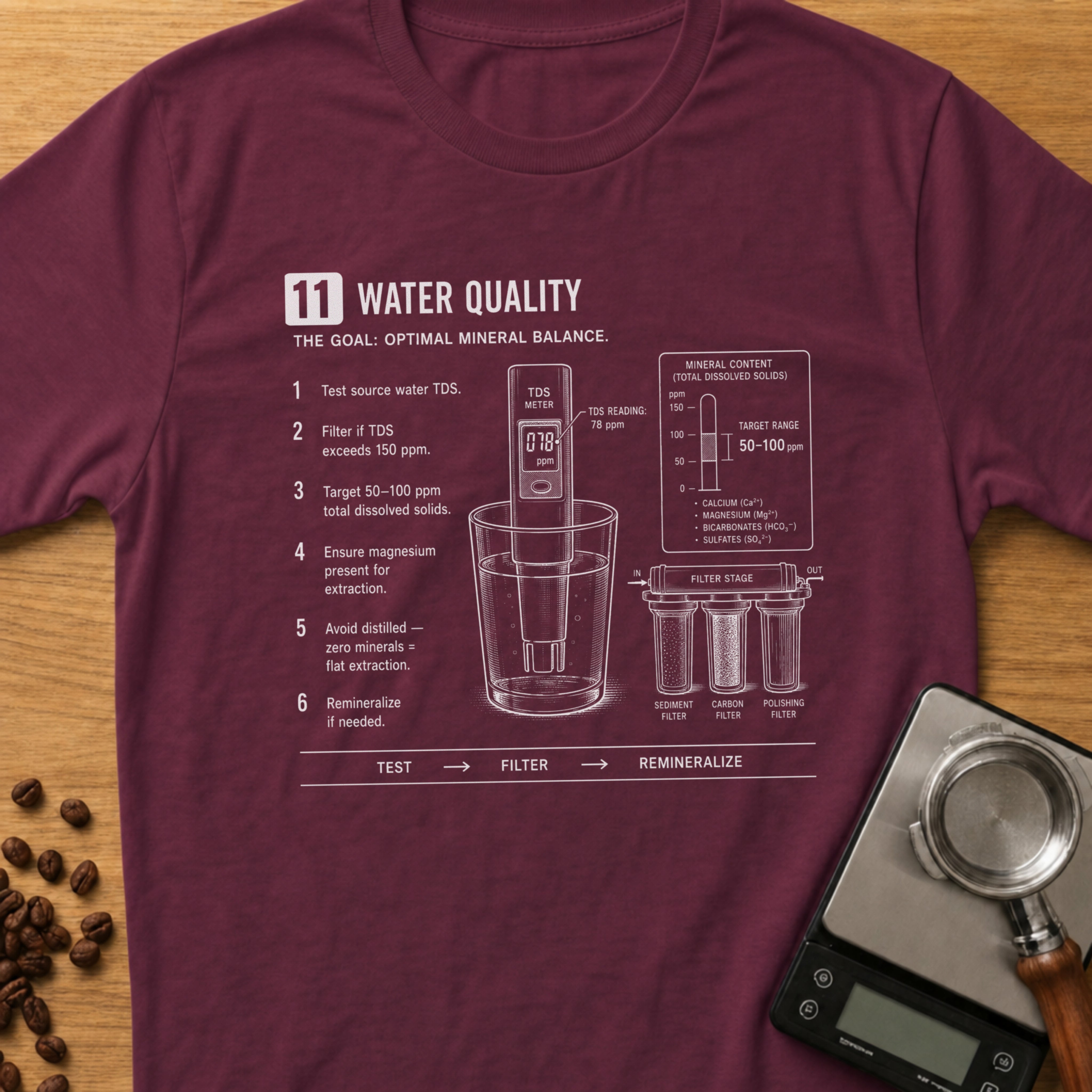 Step 11 - Water Quality T-Shirt