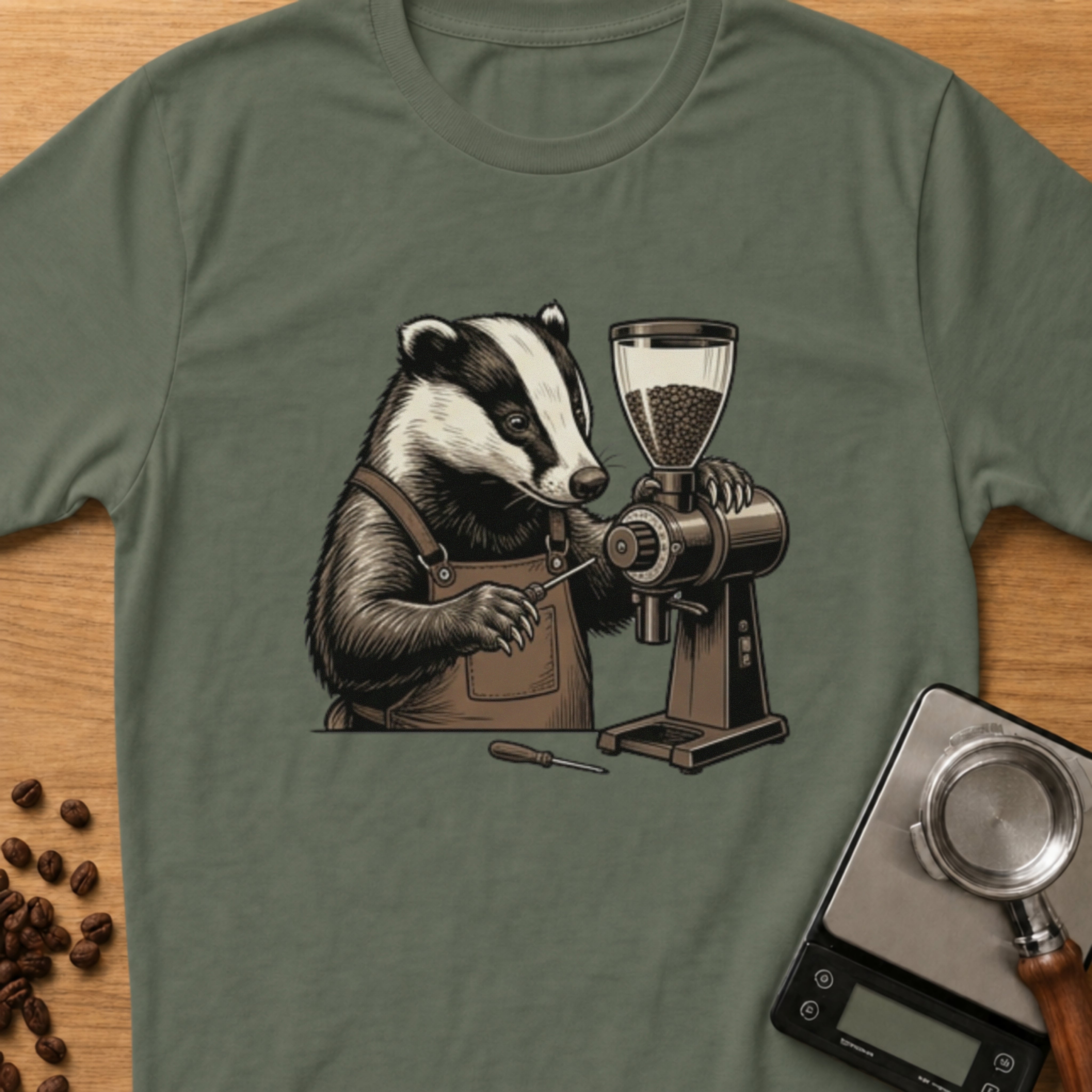 Dialing In Badger T-Shirt