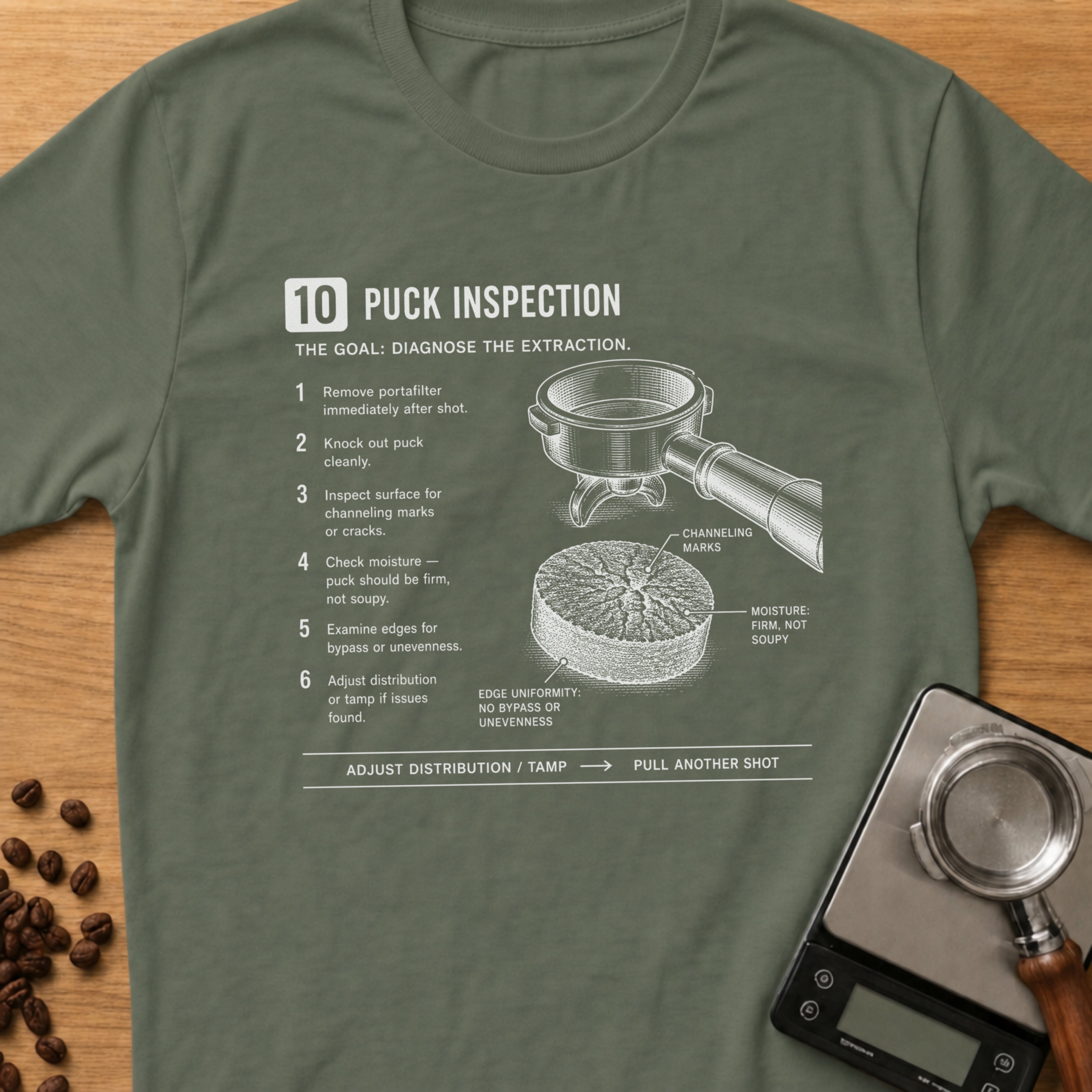 Step 10 - Puck Inspection T-Shirt
