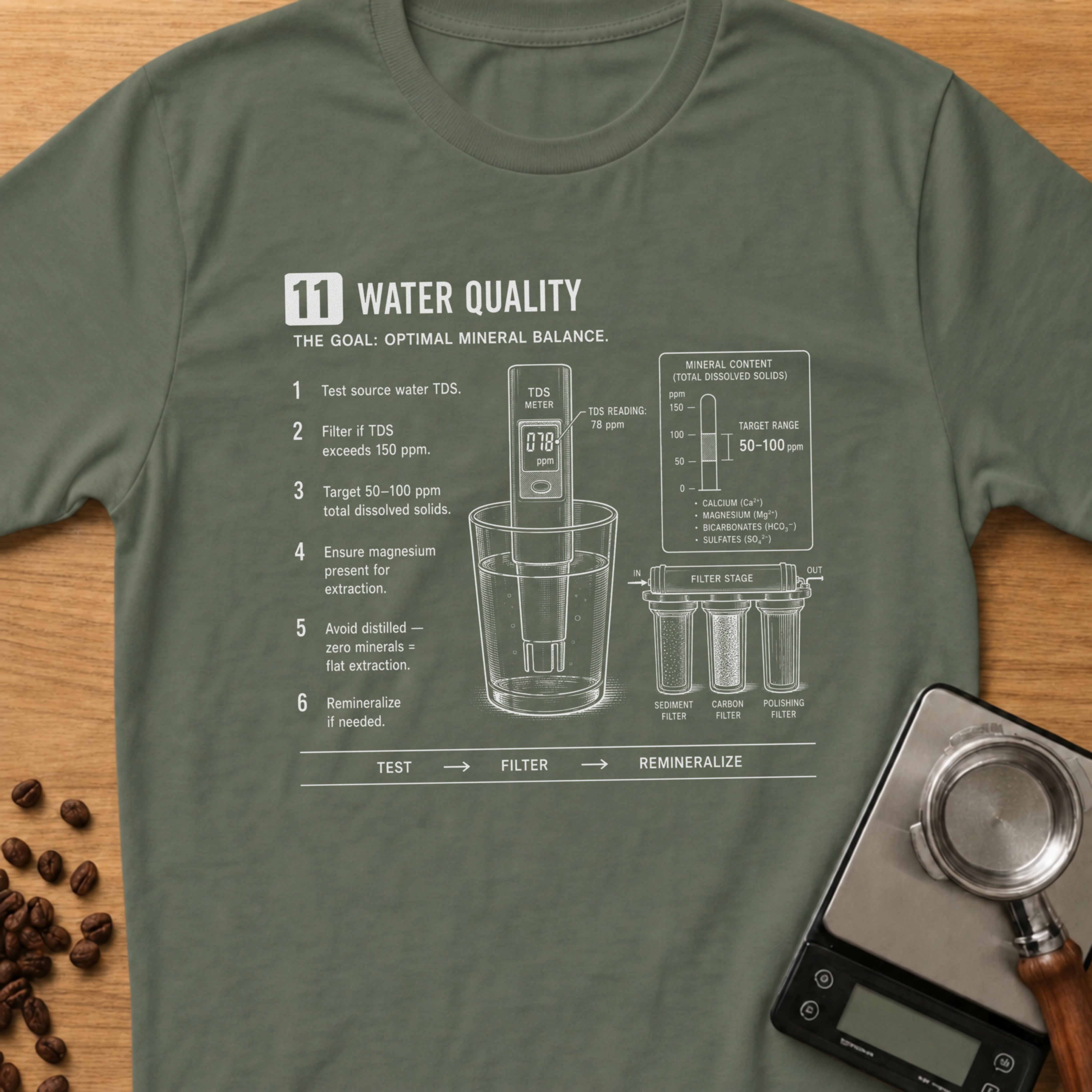 Step 11 - Water Quality T-Shirt