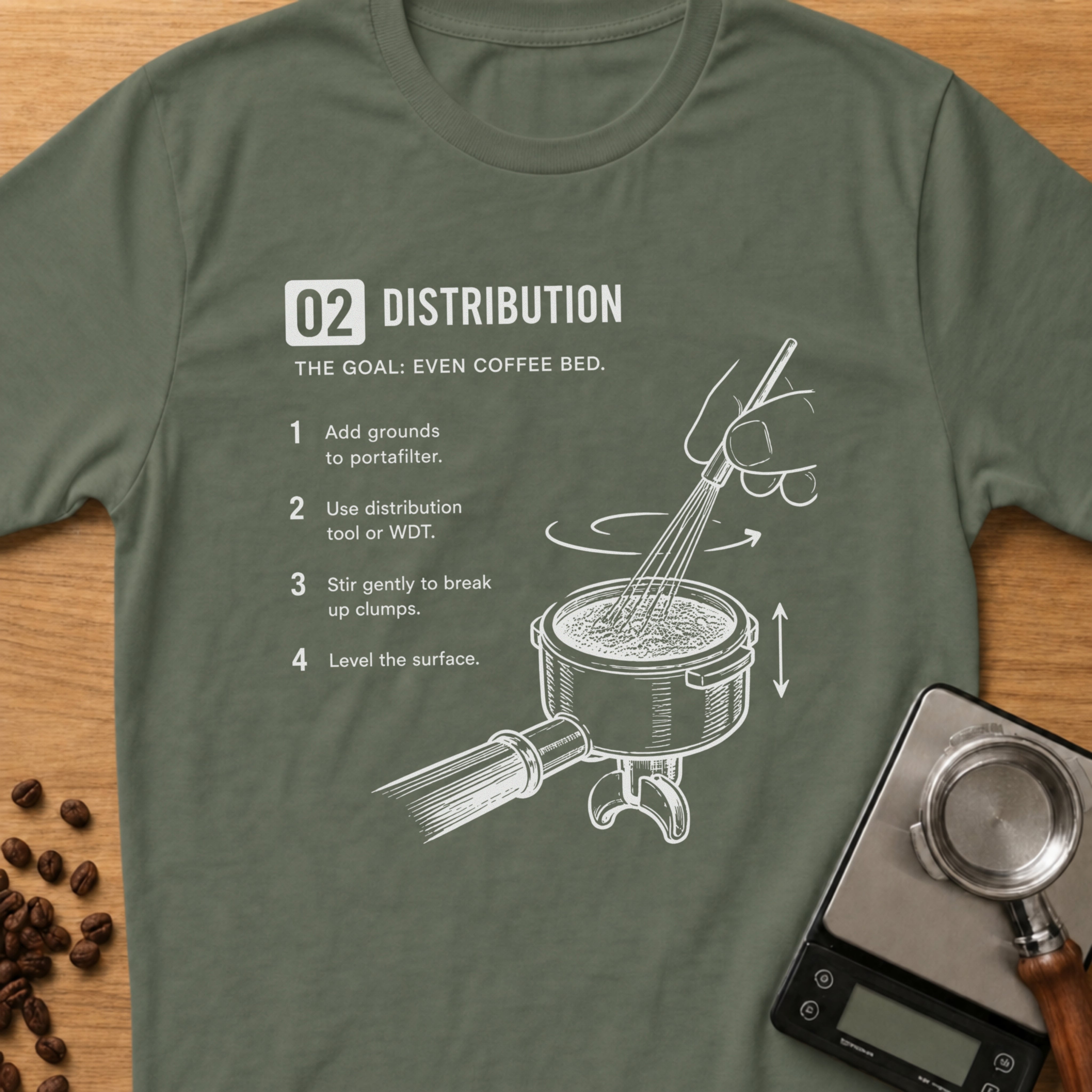 Step 02 - Distribution T-Shirt