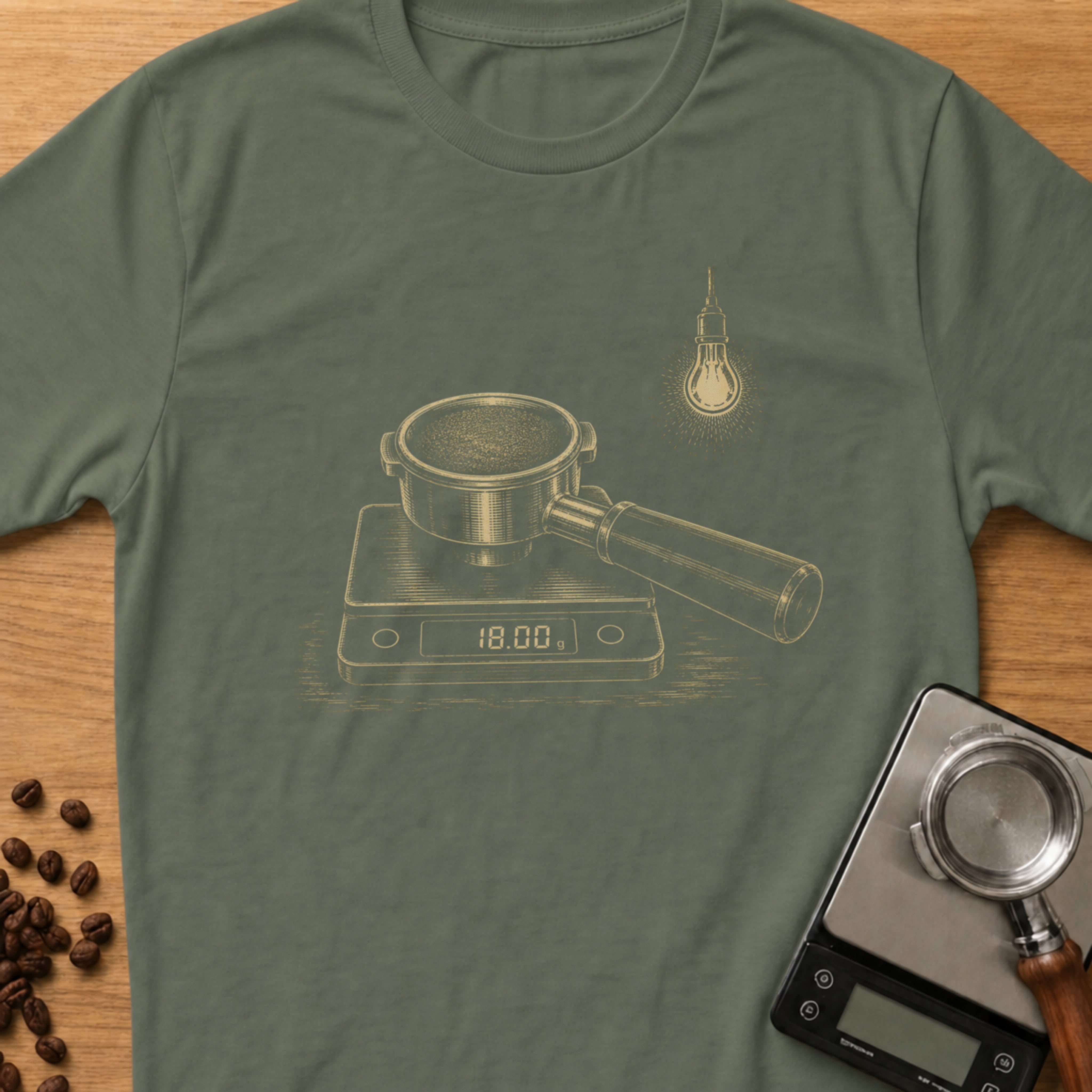 Woodcut Scale T-Shirt