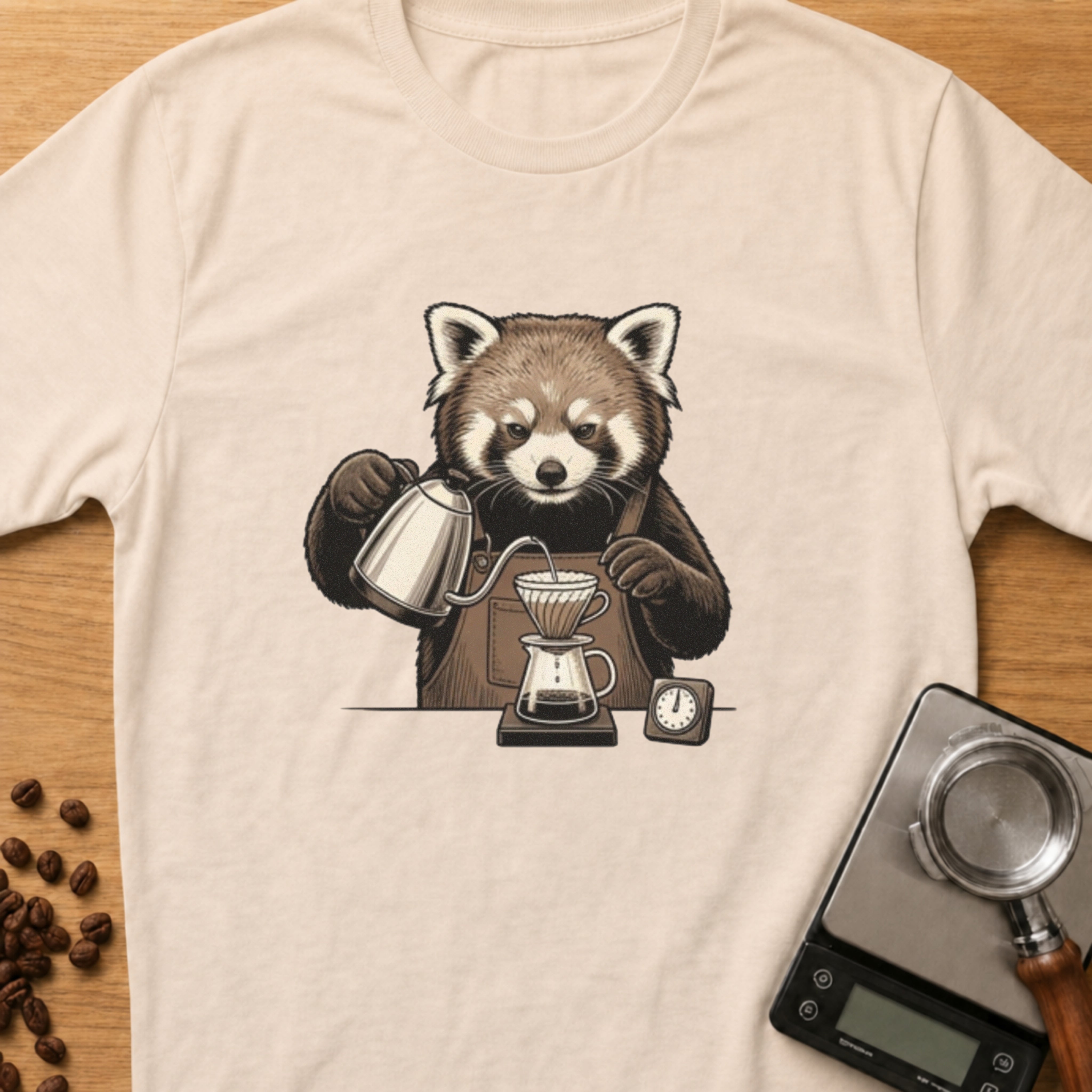 Pour Over Panda T-Shirt