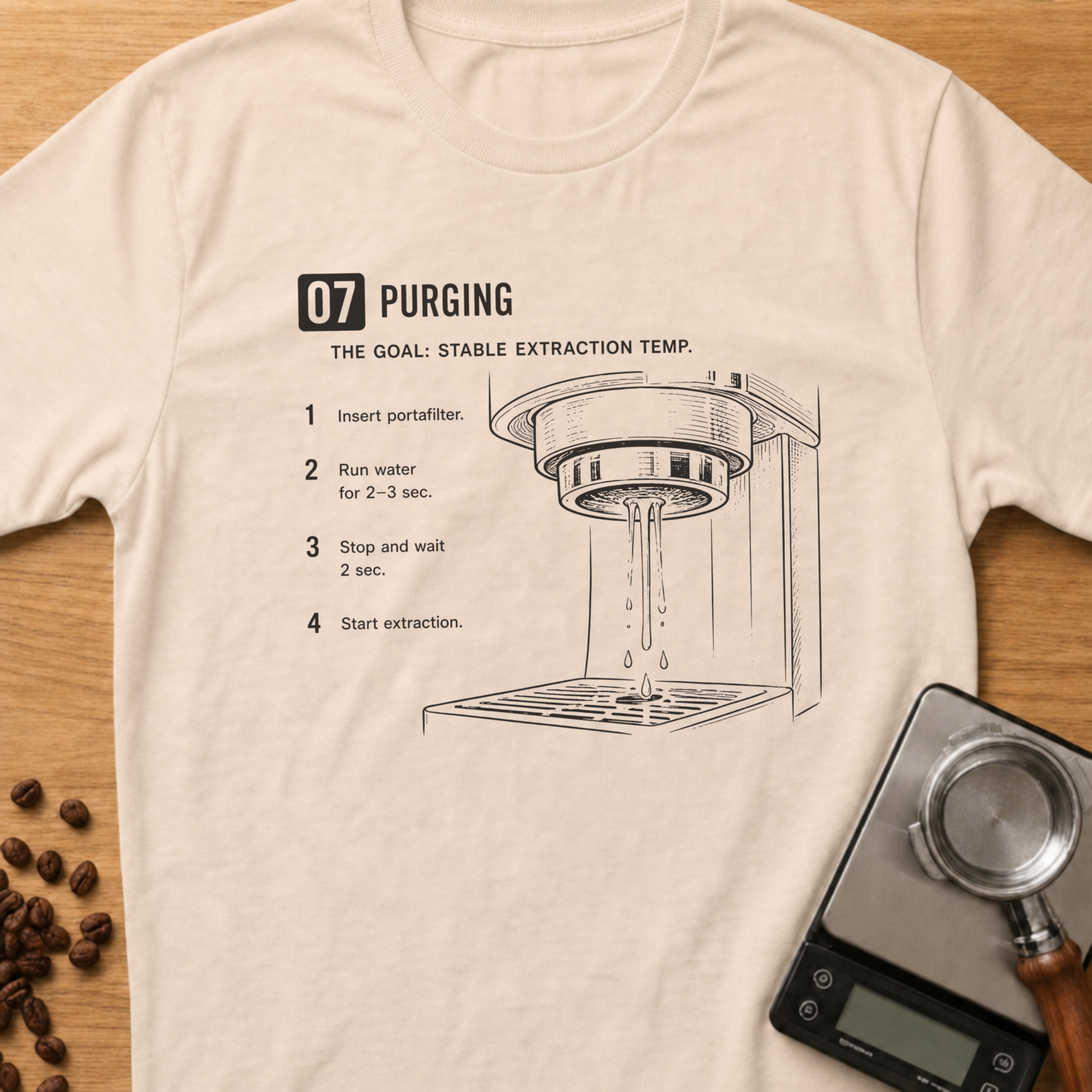 Step 07 - Purging T-Shirt