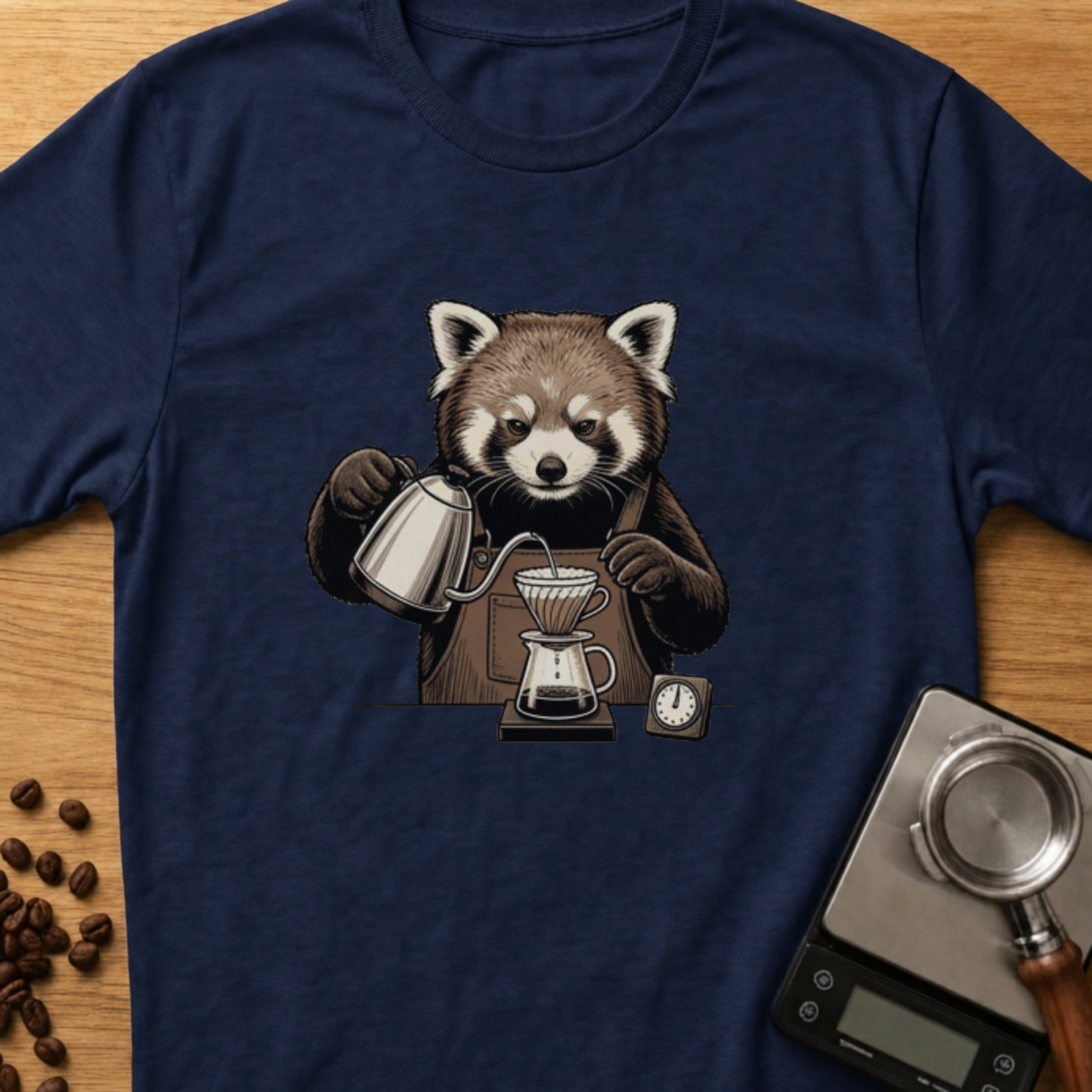 Pour Over Panda T-Shirt