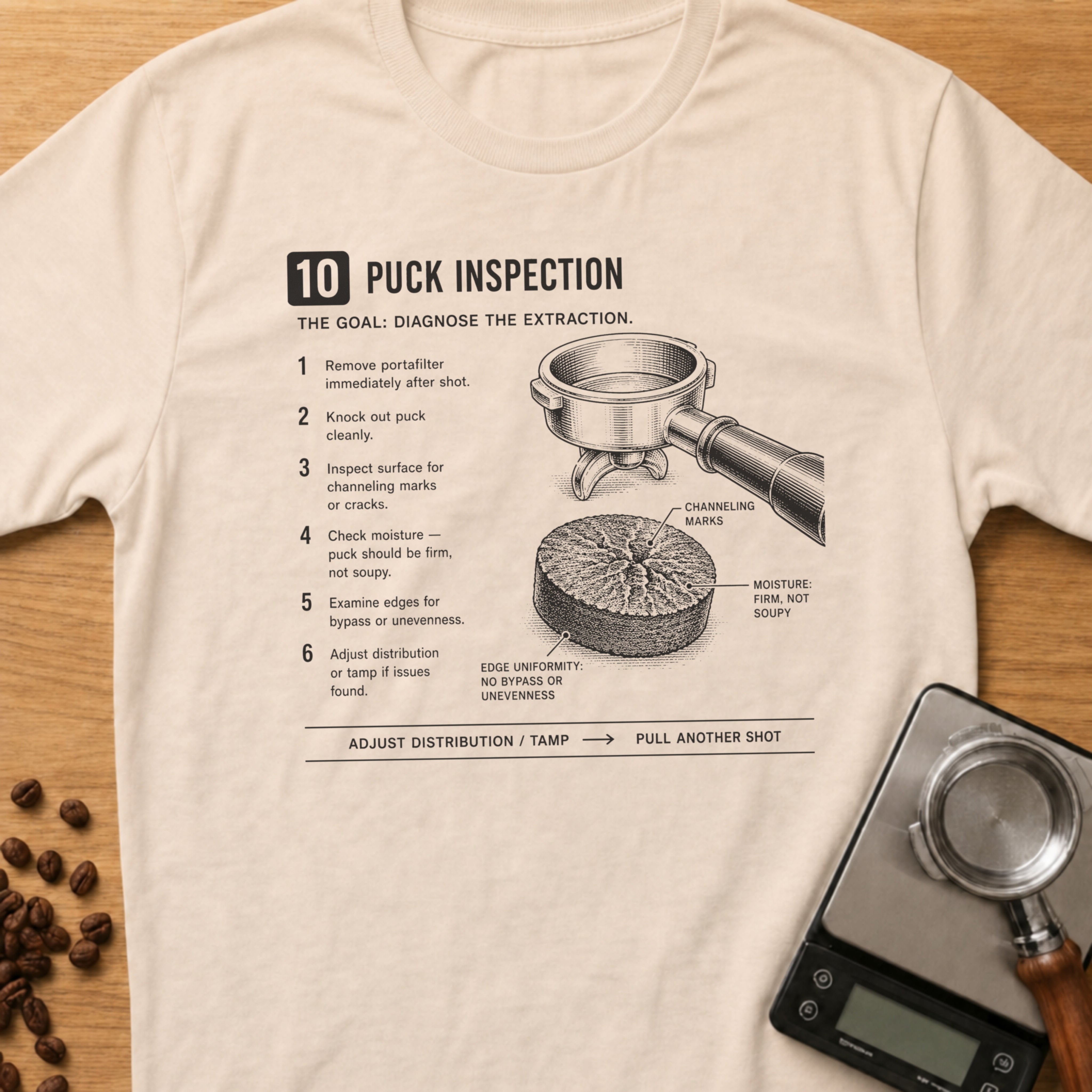 Step 10 - Puck Inspection T-Shirt