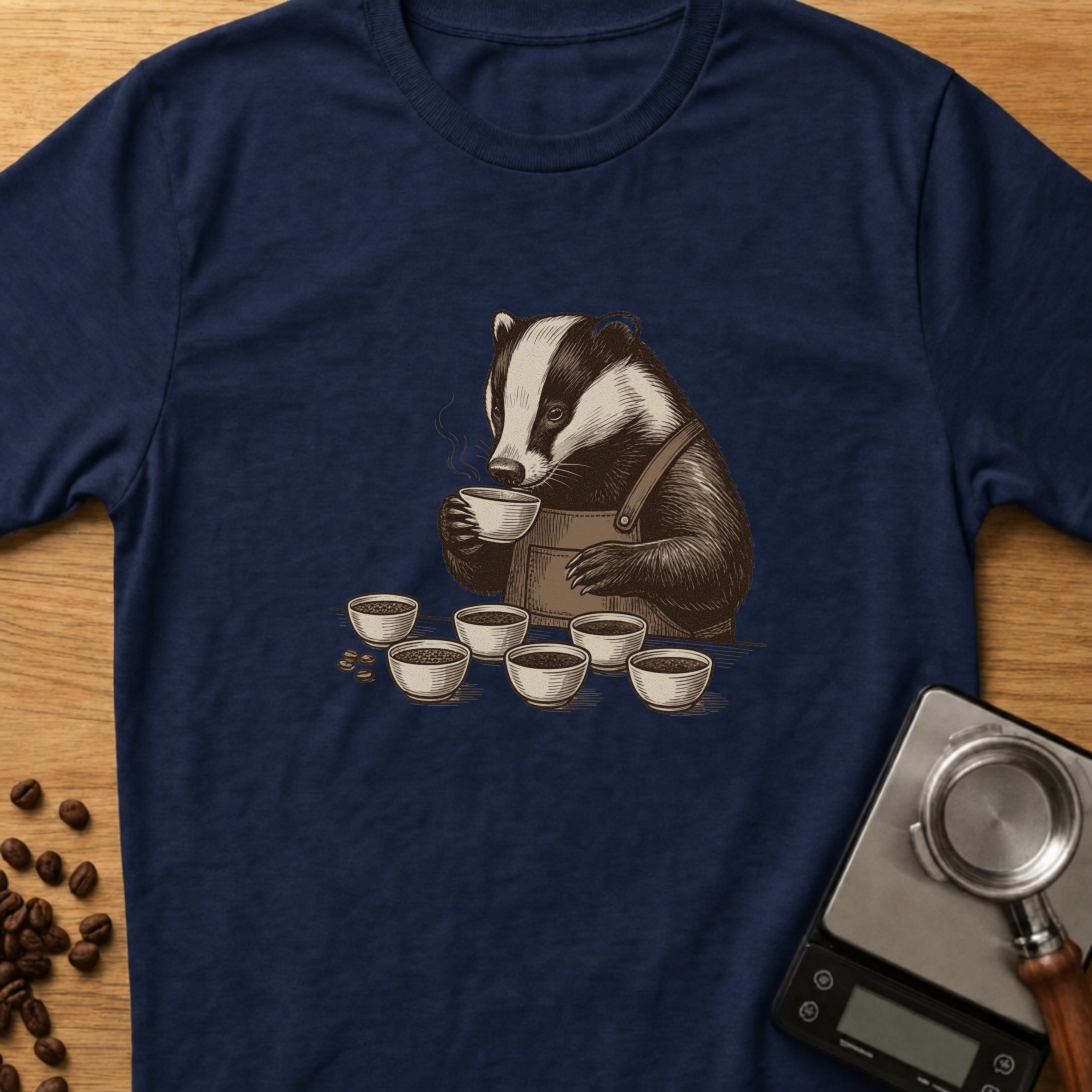 Cupping Badger T-Shirt