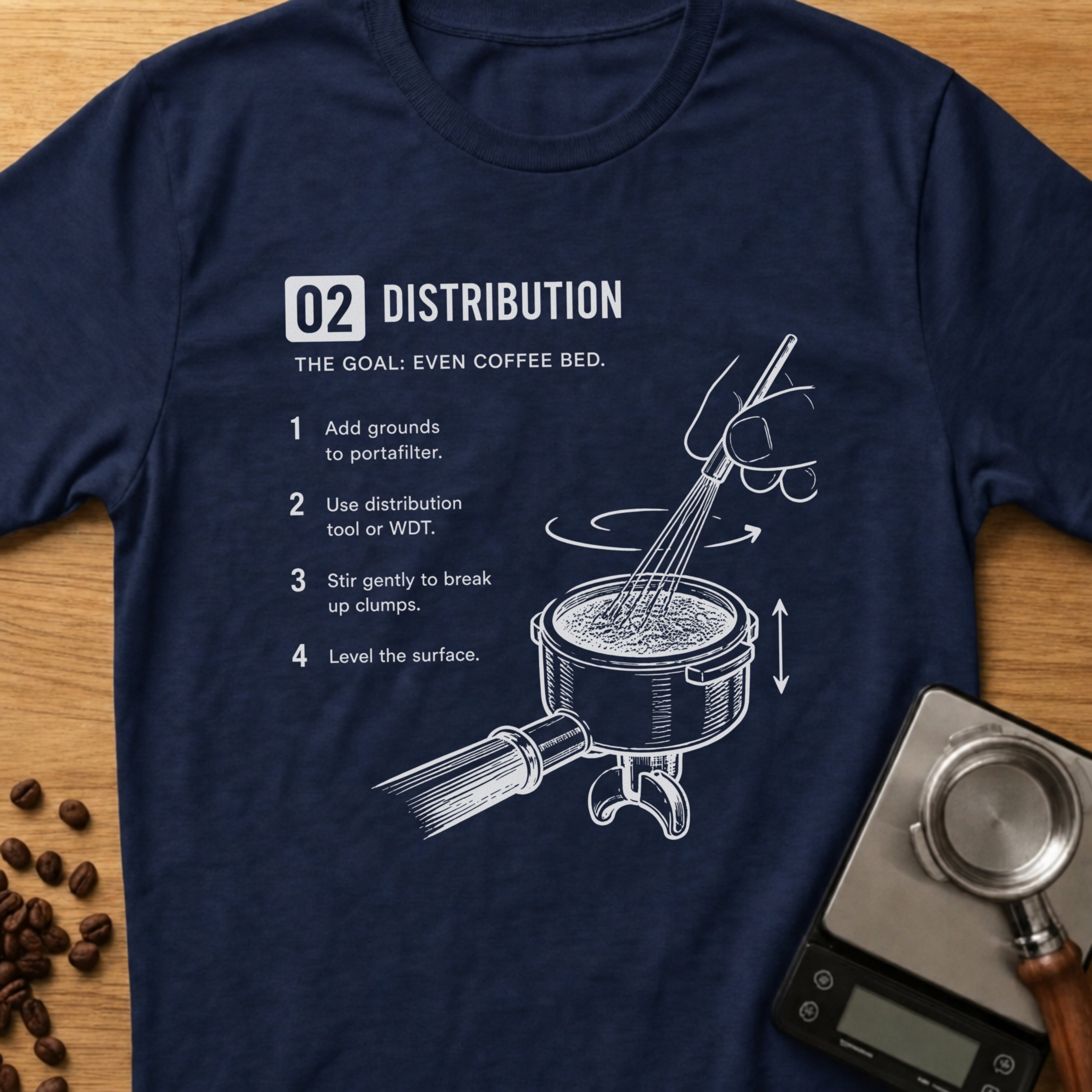 Step 02 - Distribution T-Shirt