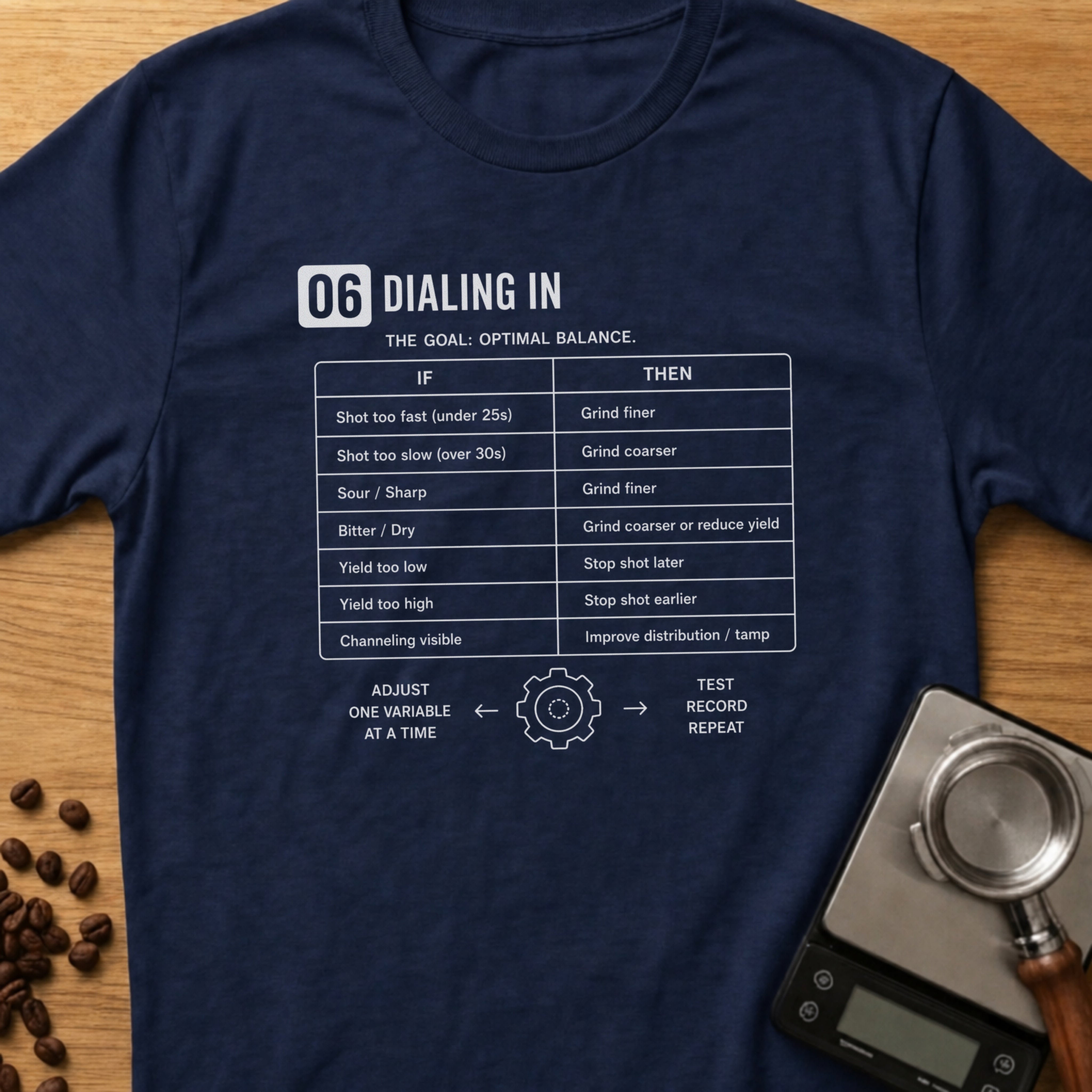 Step 06 - Dialing In T-Shirt