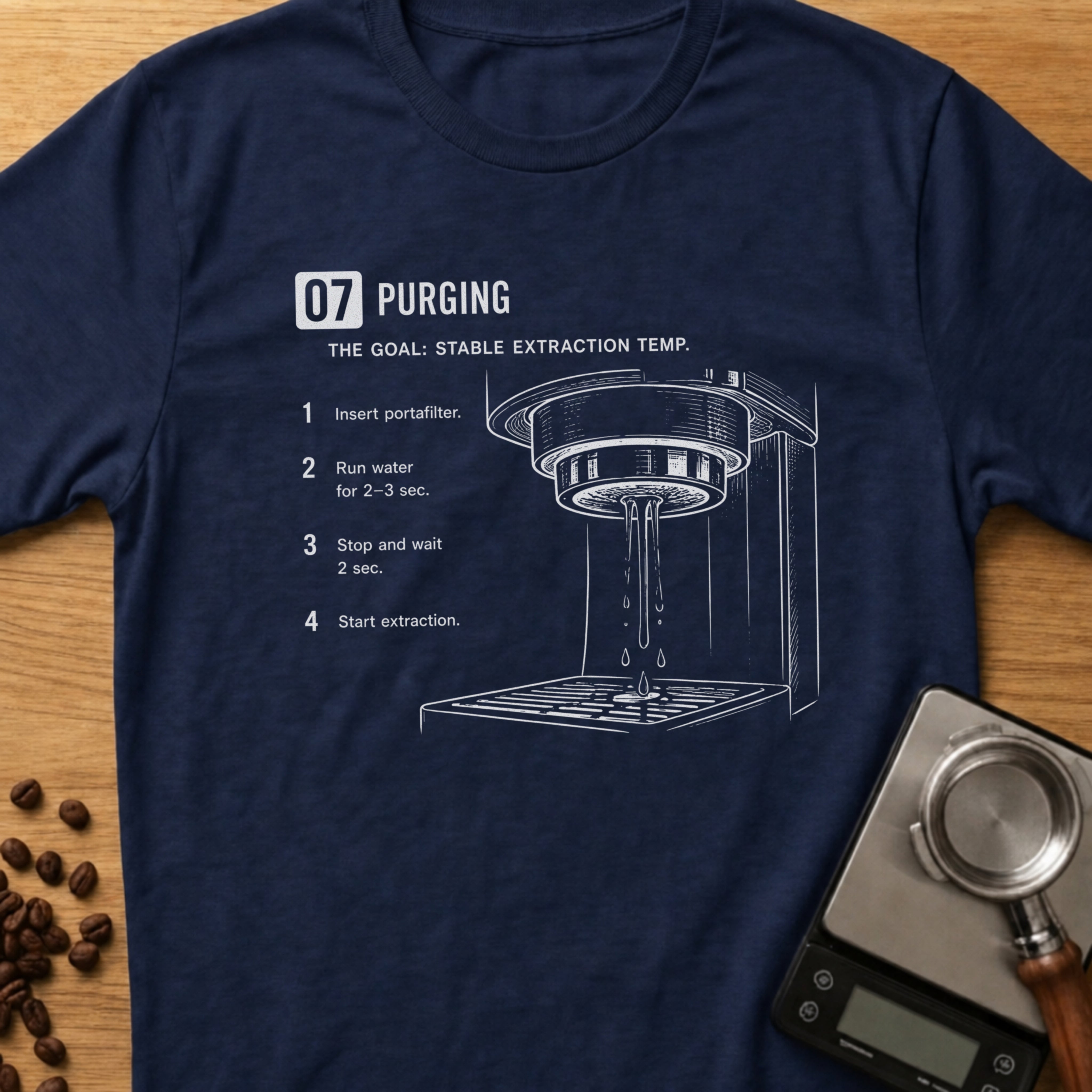 Step 07 - Purging T-Shirt