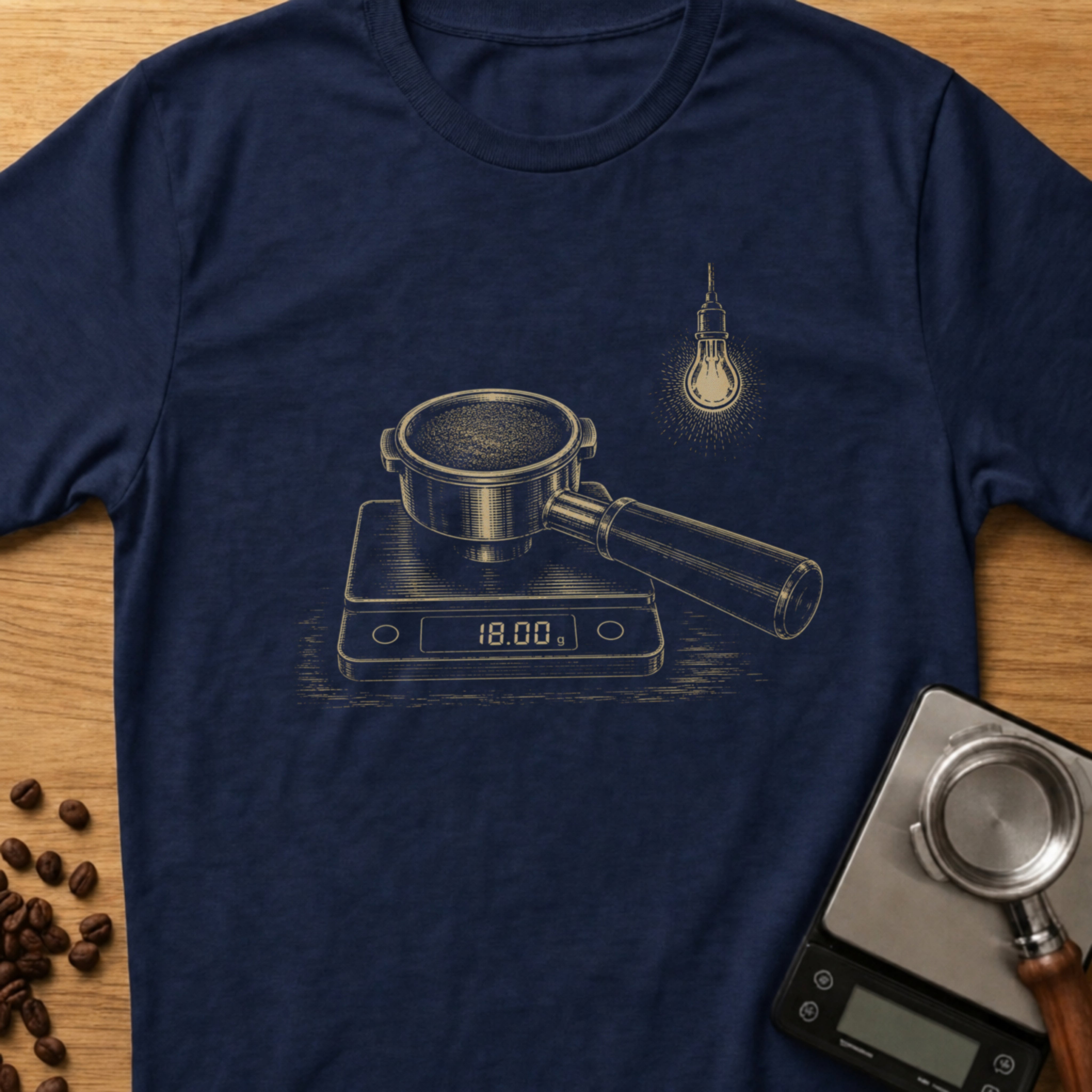 Woodcut Scale T-Shirt