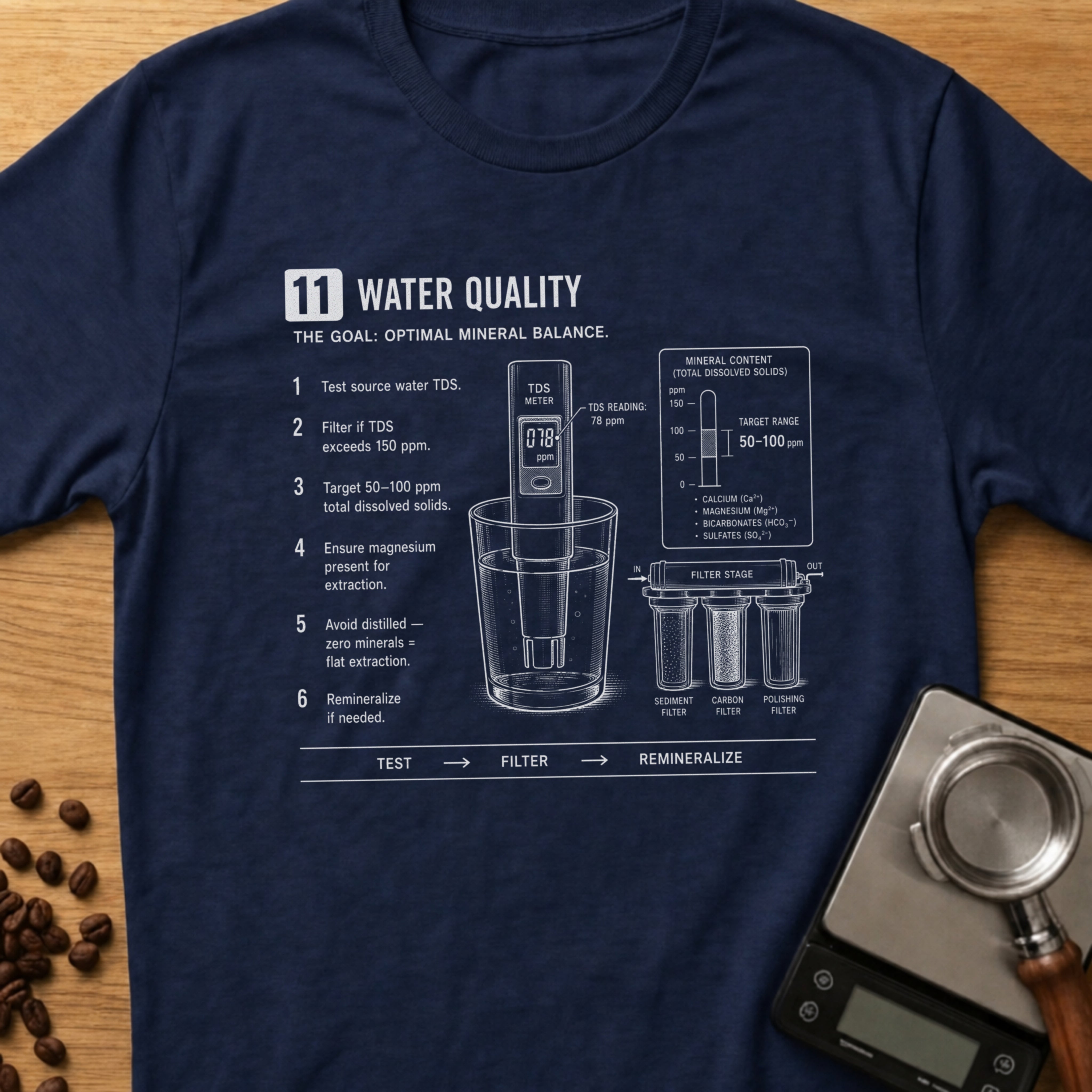 Step 11 - Water Quality T-Shirt