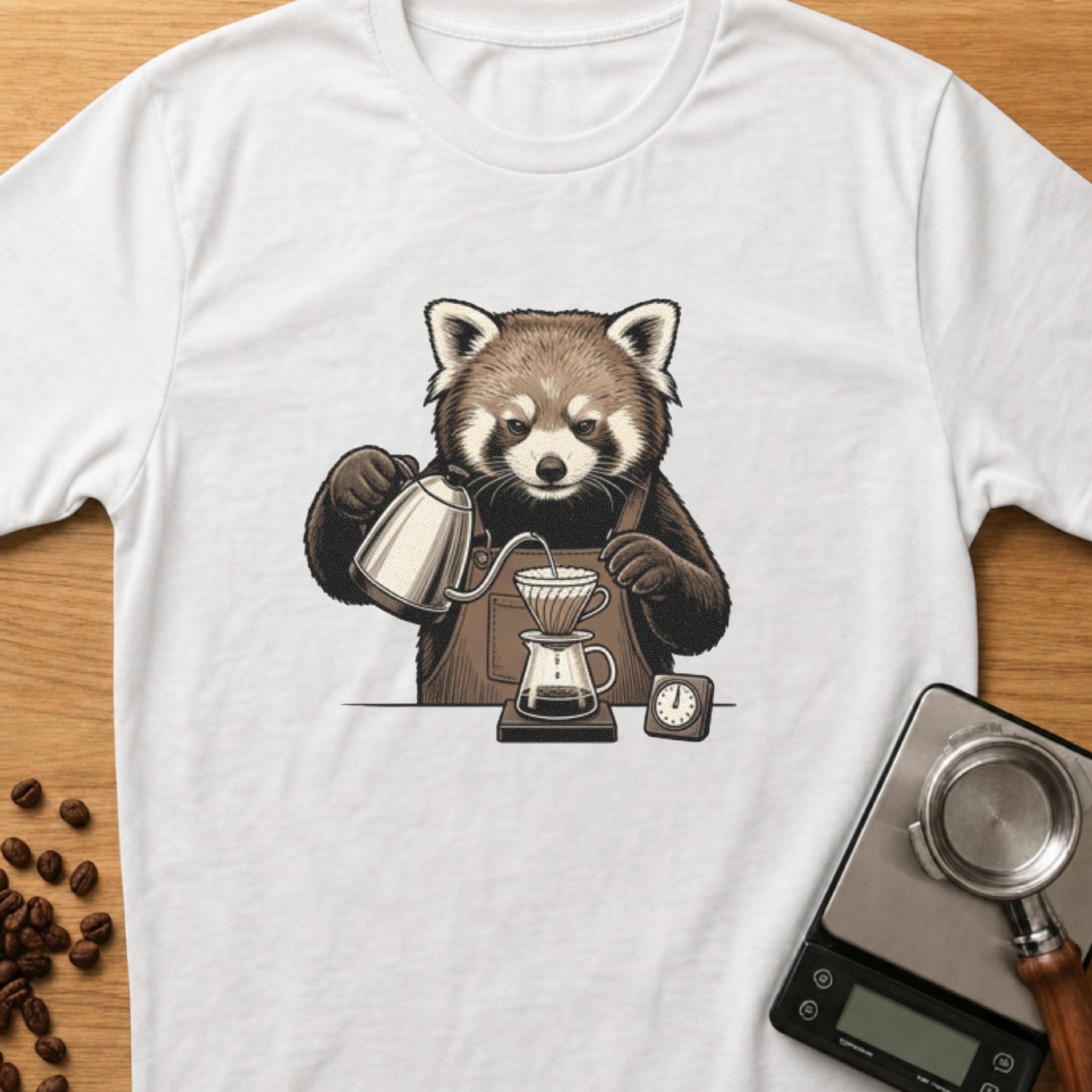 Pour Over Panda T-Shirt