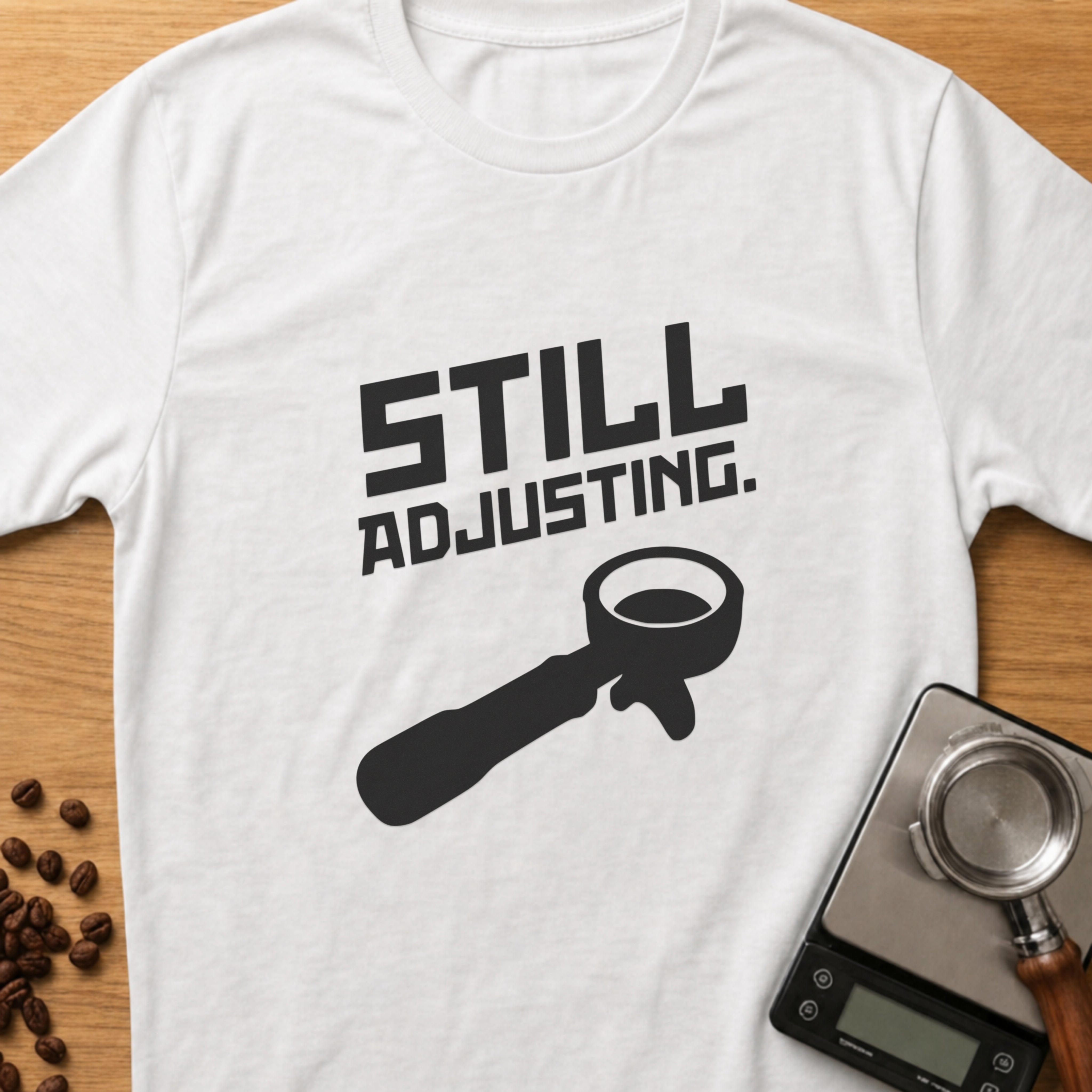 Still Adjusting T-Shirt