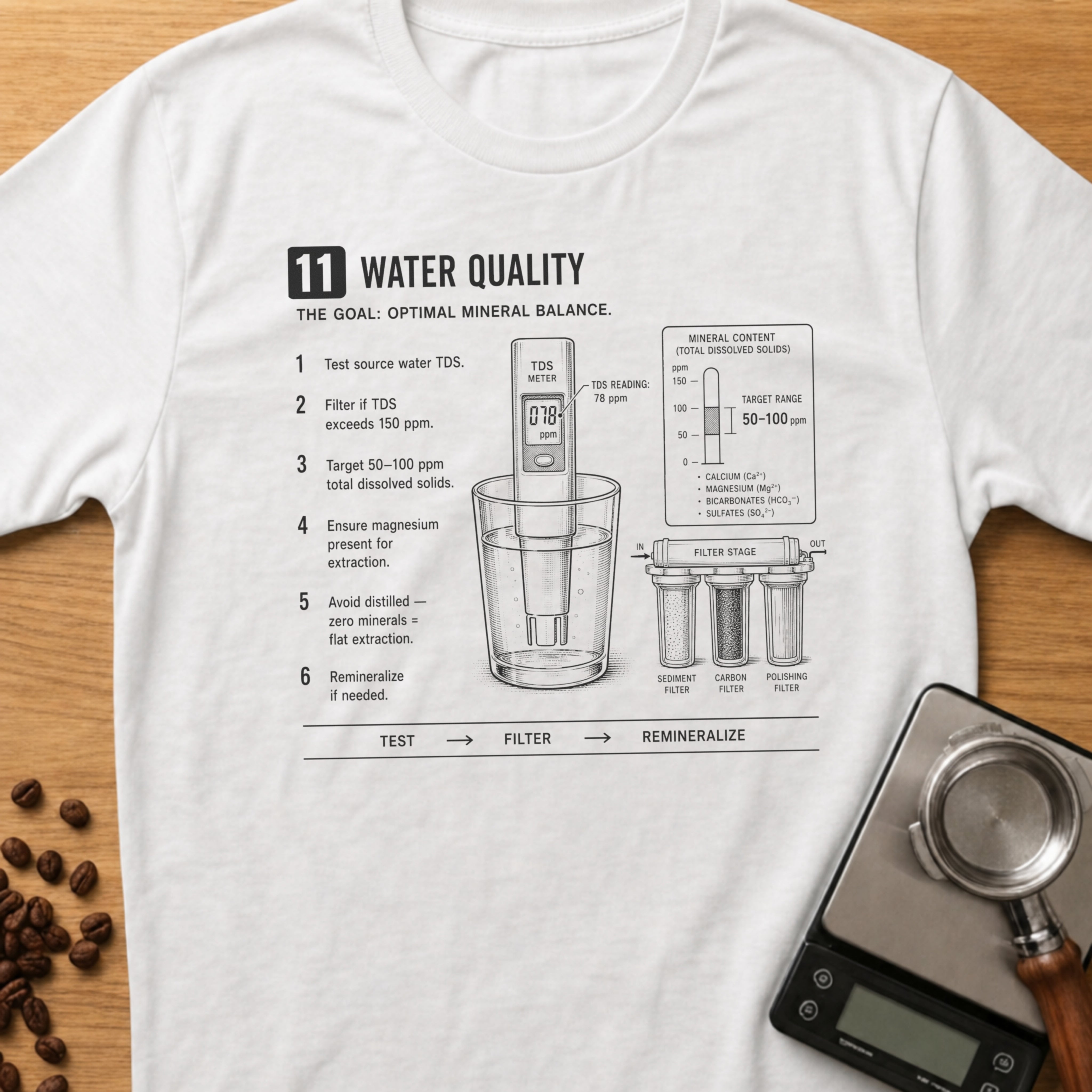 Step 11 - Water Quality T-Shirt