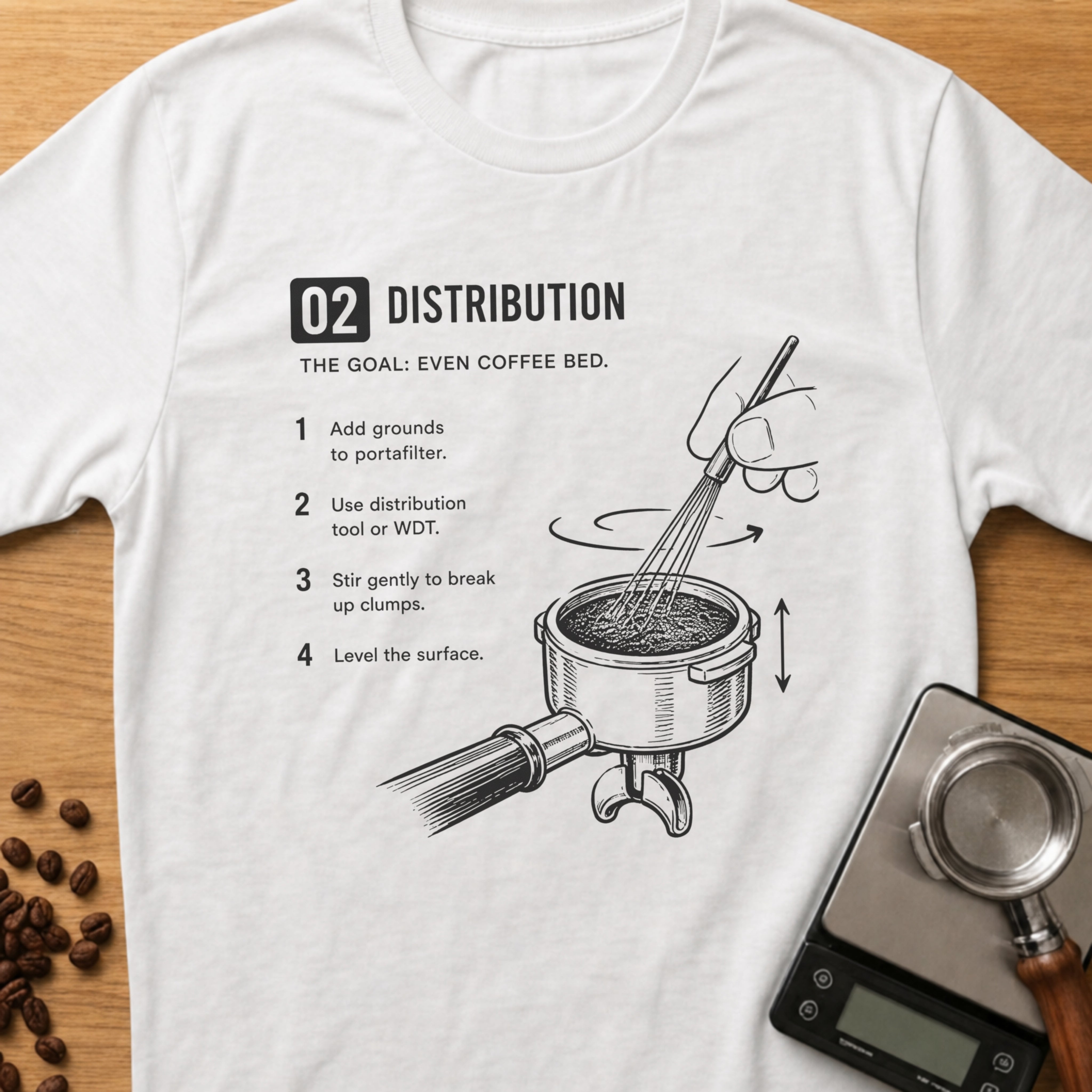 Step 02 - Distribution T-Shirt