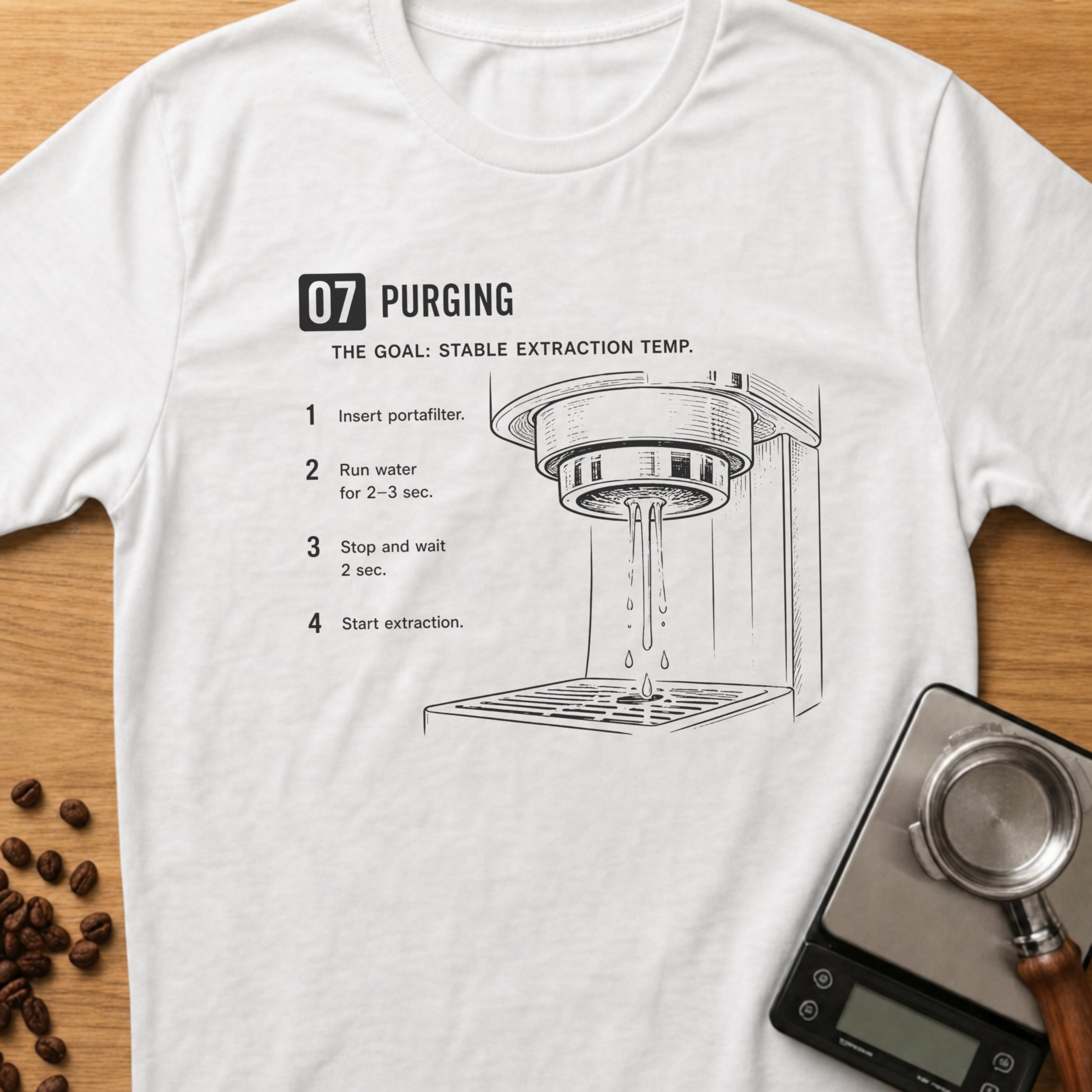 Step 07 - Purging T-Shirt