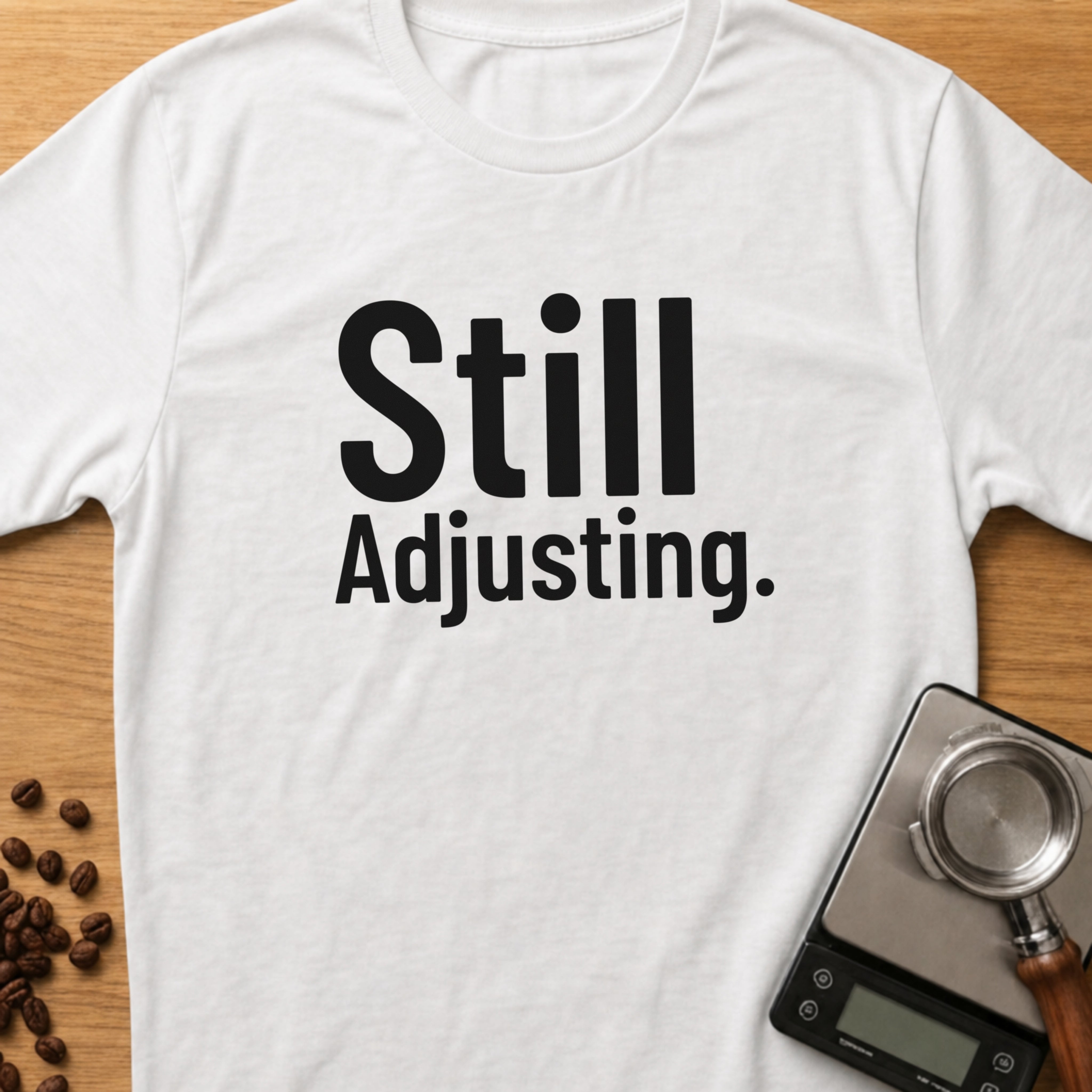 Still Adjusting T-Shirt