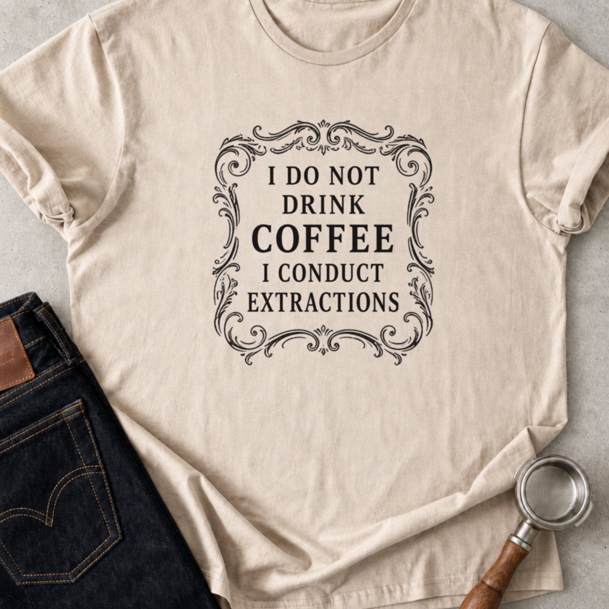 I Don't Drink Coffee I Conduct Extractions T-Shirt