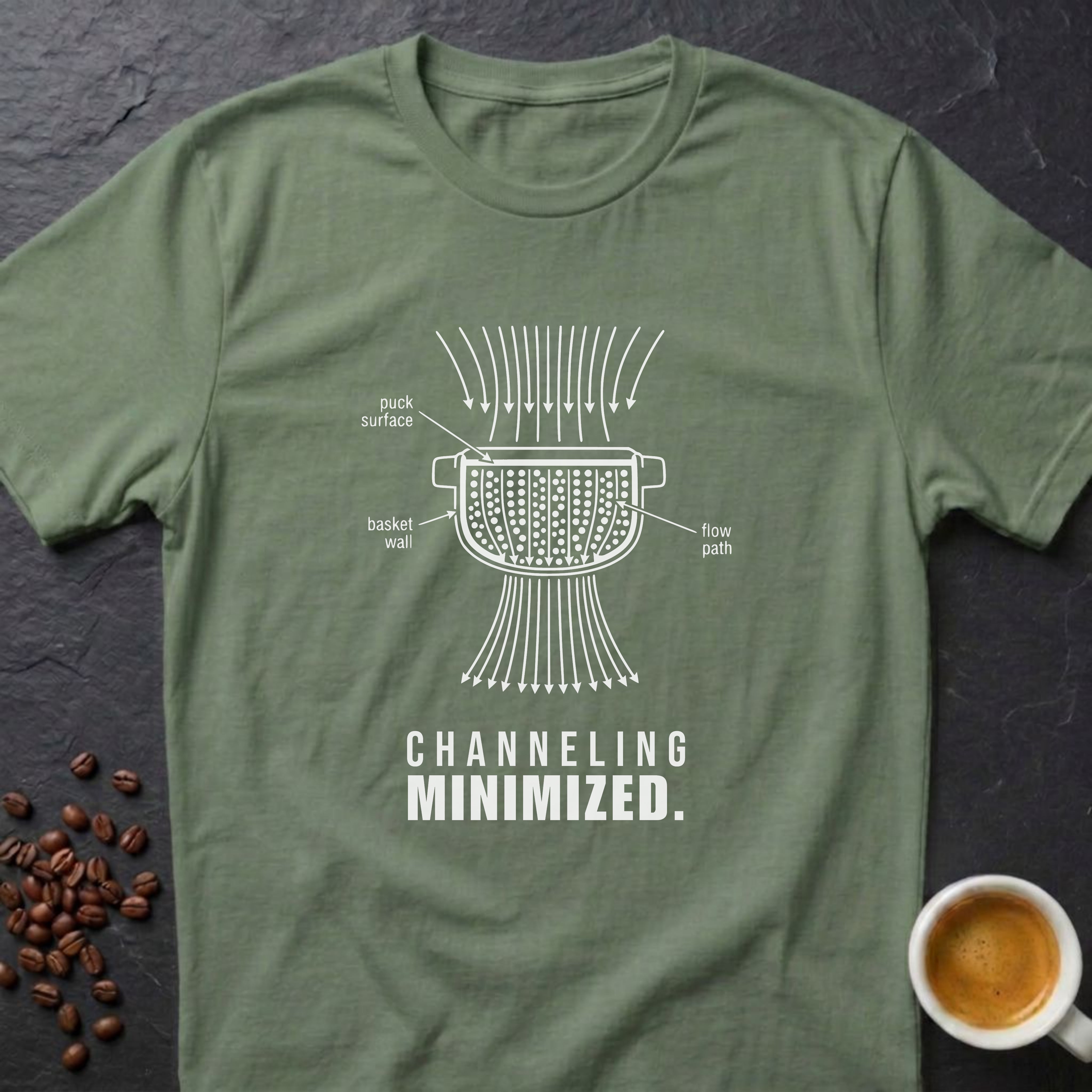 Channeling Minimized T-Shirt